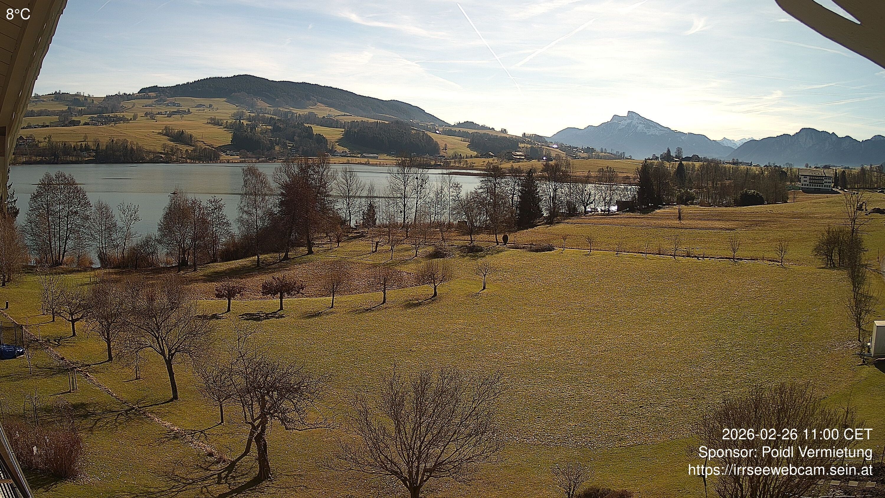 Archived image Webcam Lake Irrsee in Upper Austria
