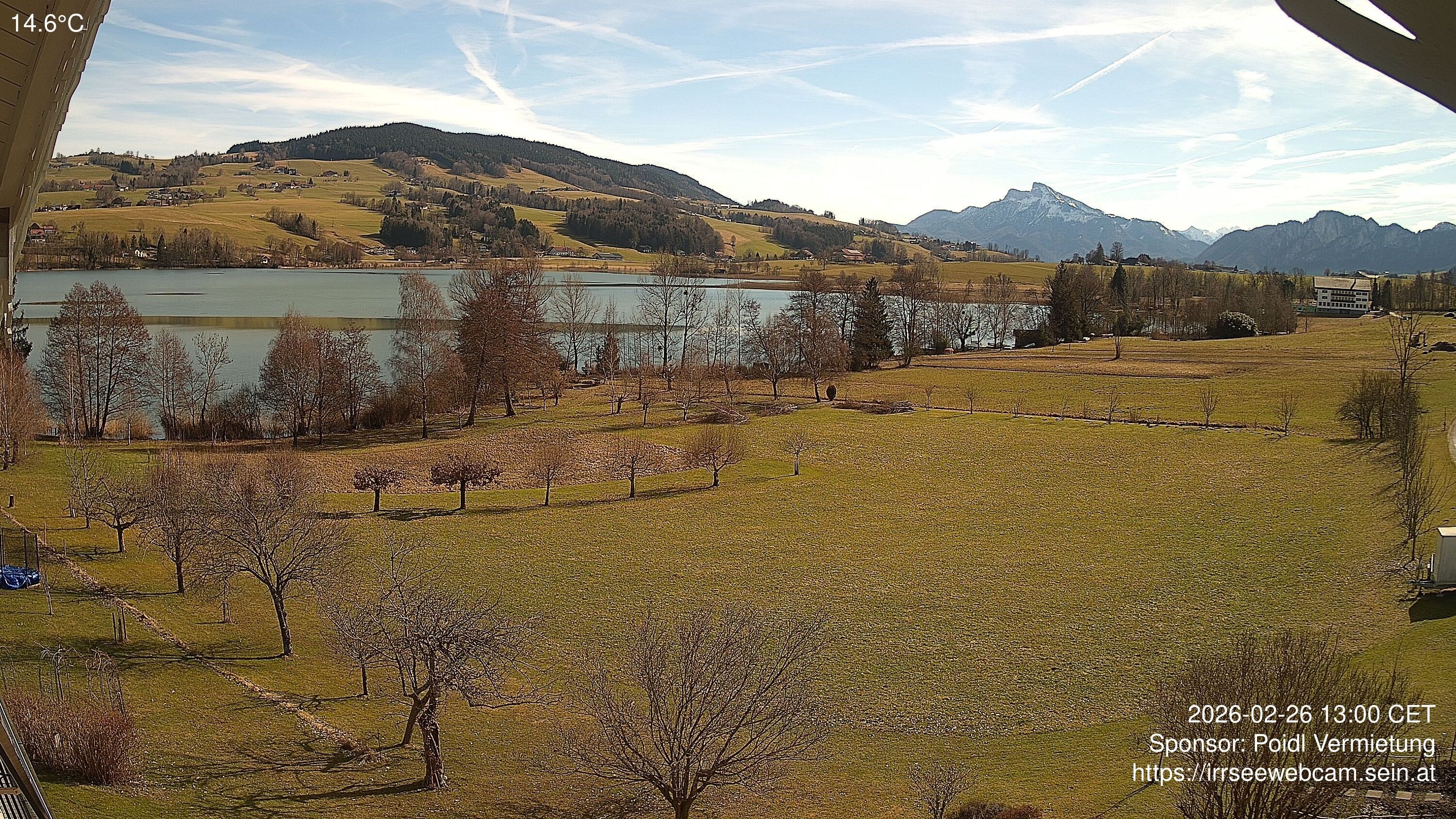 Archived image Webcam Lake Irrsee in Upper Austria
