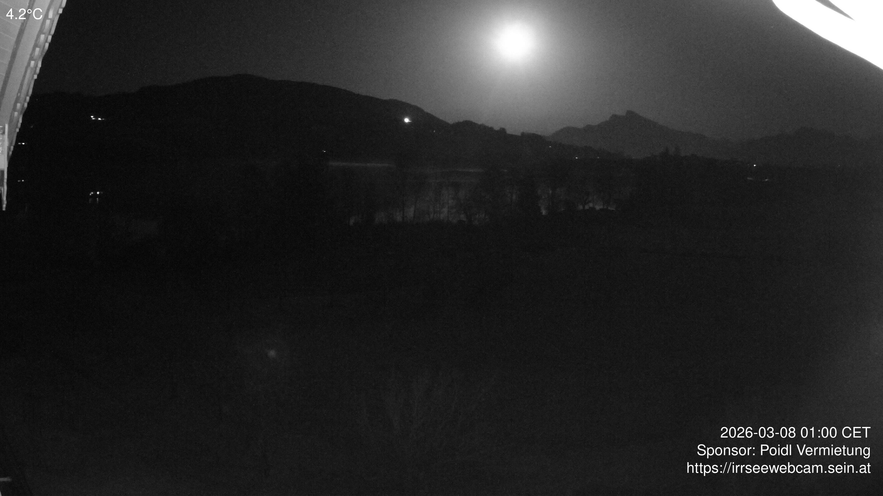 Archiv Foto Irrsee Oberösterreich: Webcam Westufer