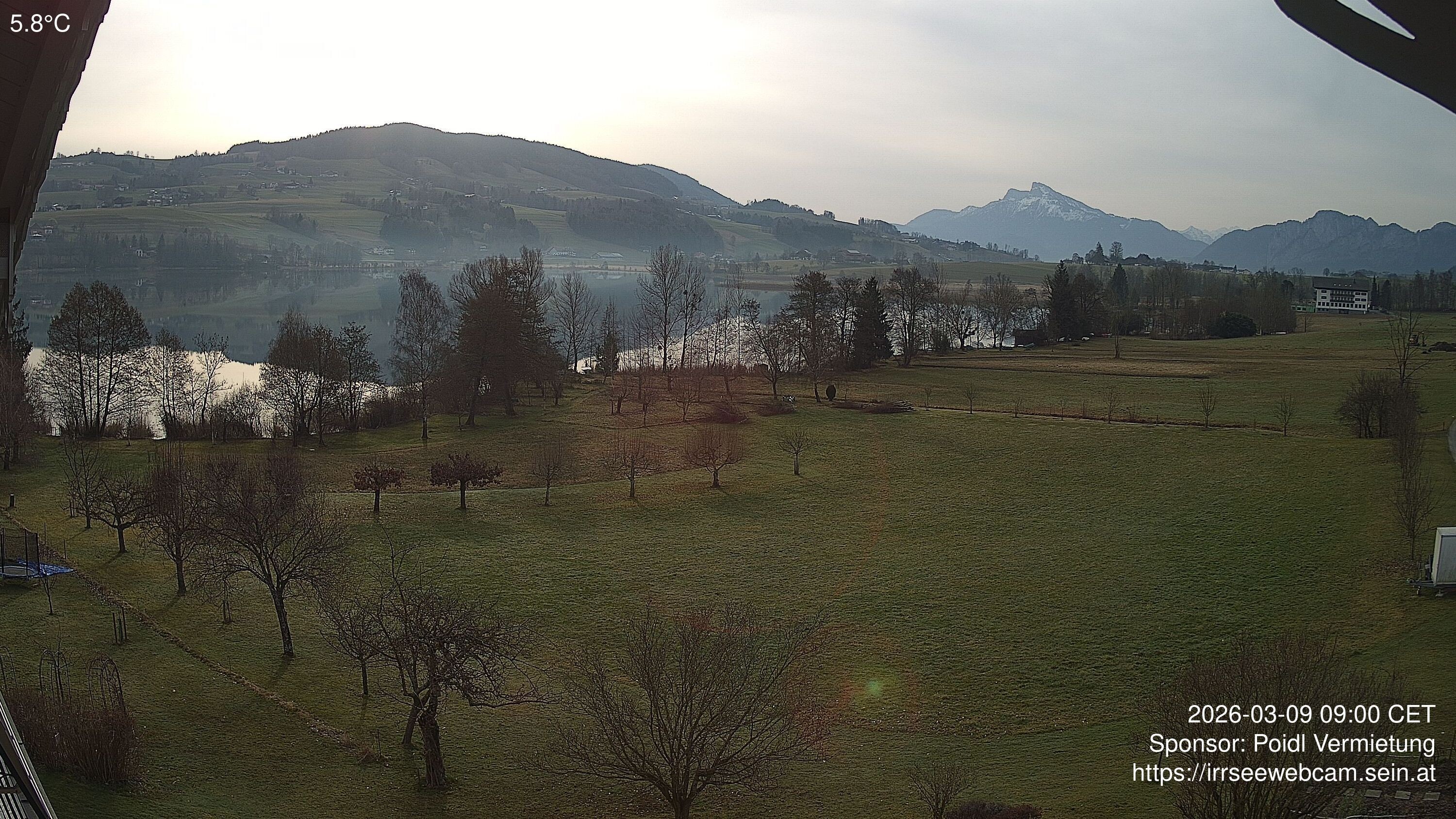 Archiv Foto Irrsee Oberösterreich: Webcam Westufer