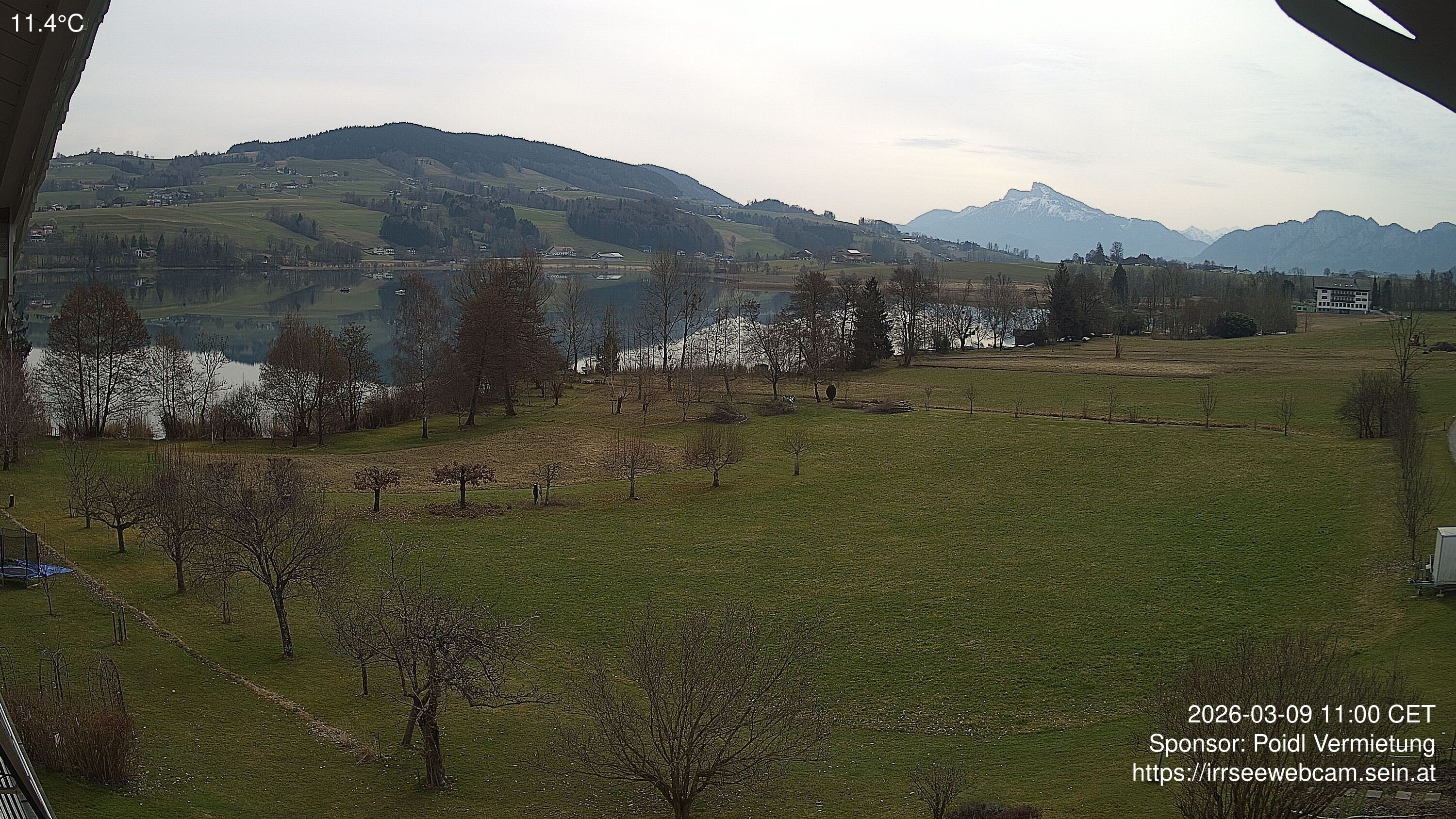 Archiv Foto Irrsee Oberösterreich: Webcam Westufer