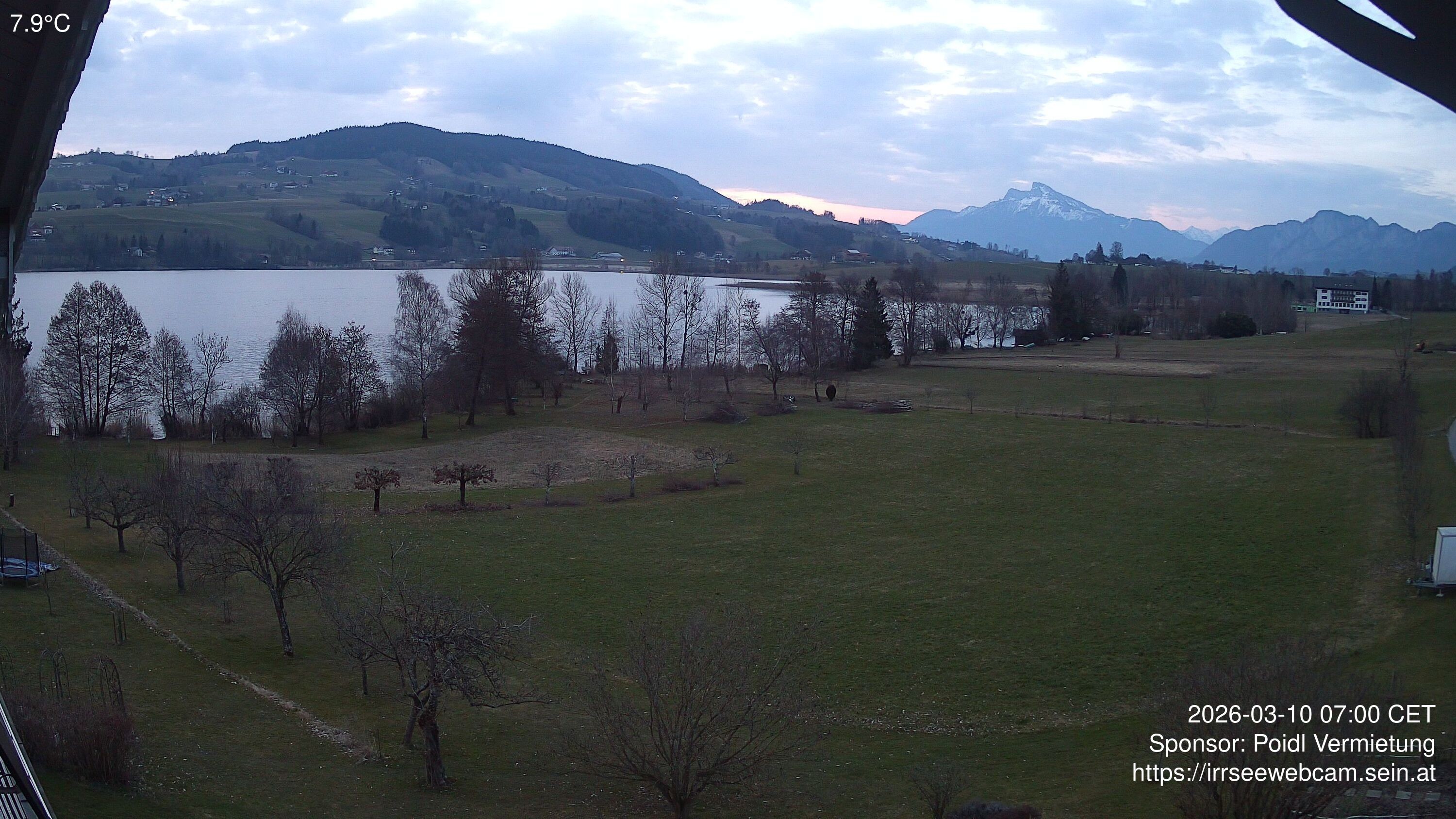 Archiv Foto Irrsee Oberösterreich: Webcam Westufer