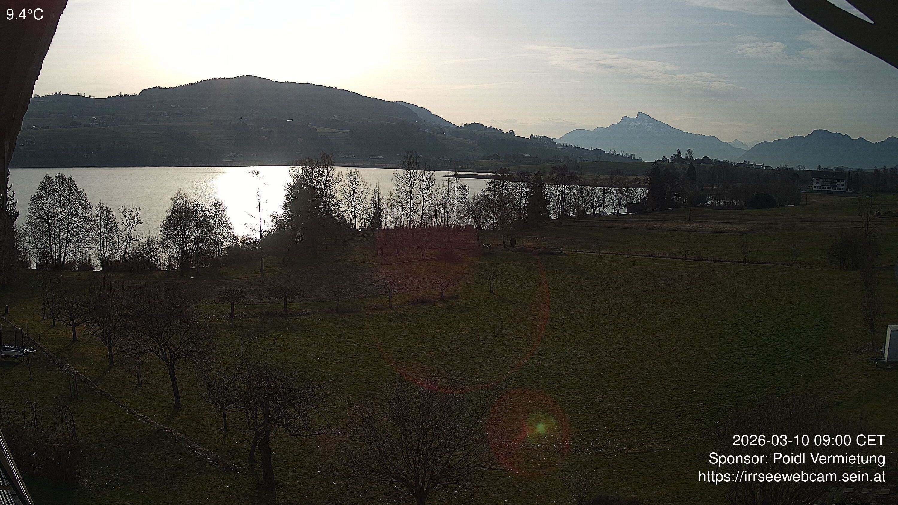 Archiv Foto Irrsee Oberösterreich: Webcam Westufer