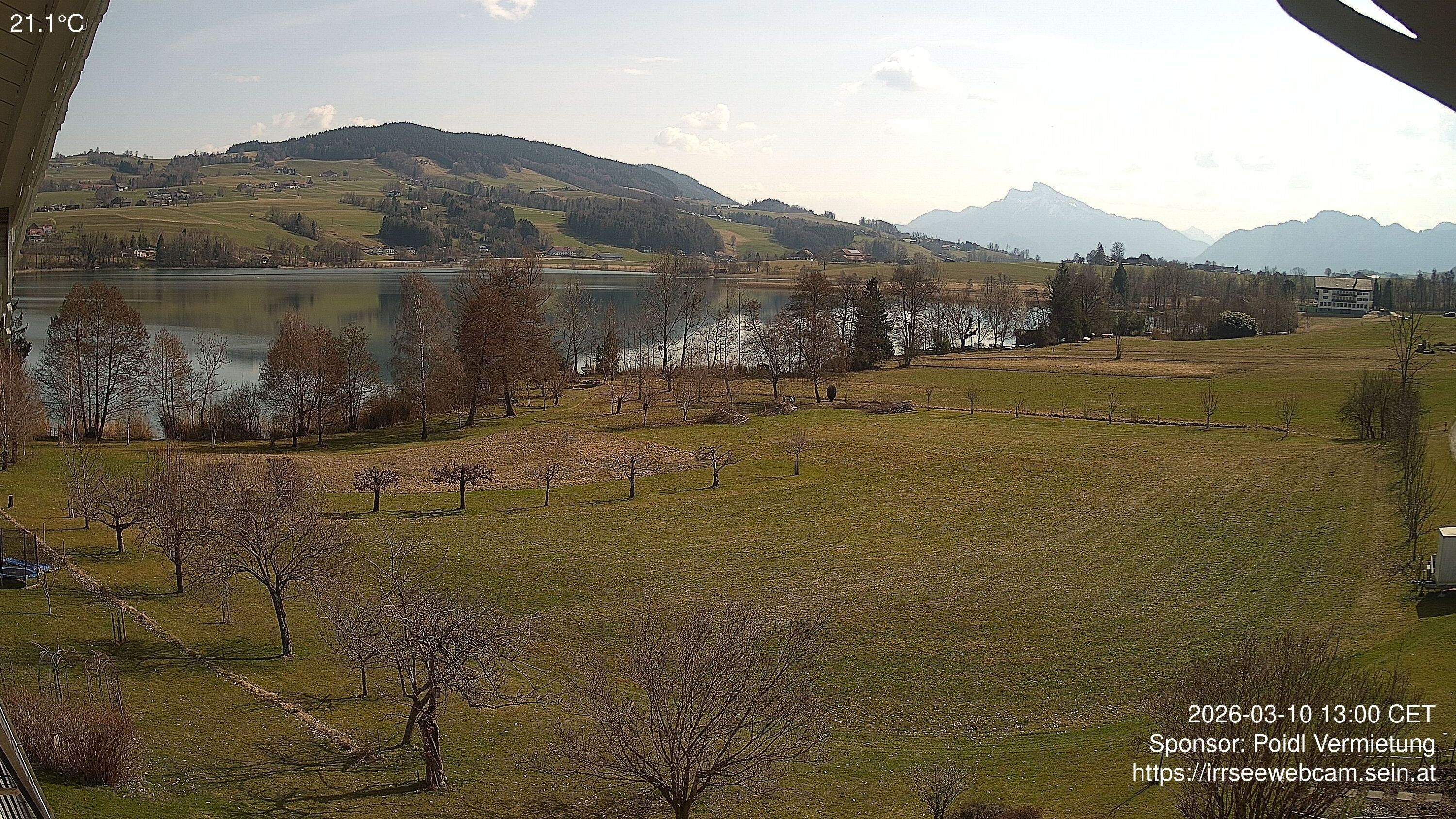 Archiv Foto Irrsee Oberösterreich: Webcam Westufer