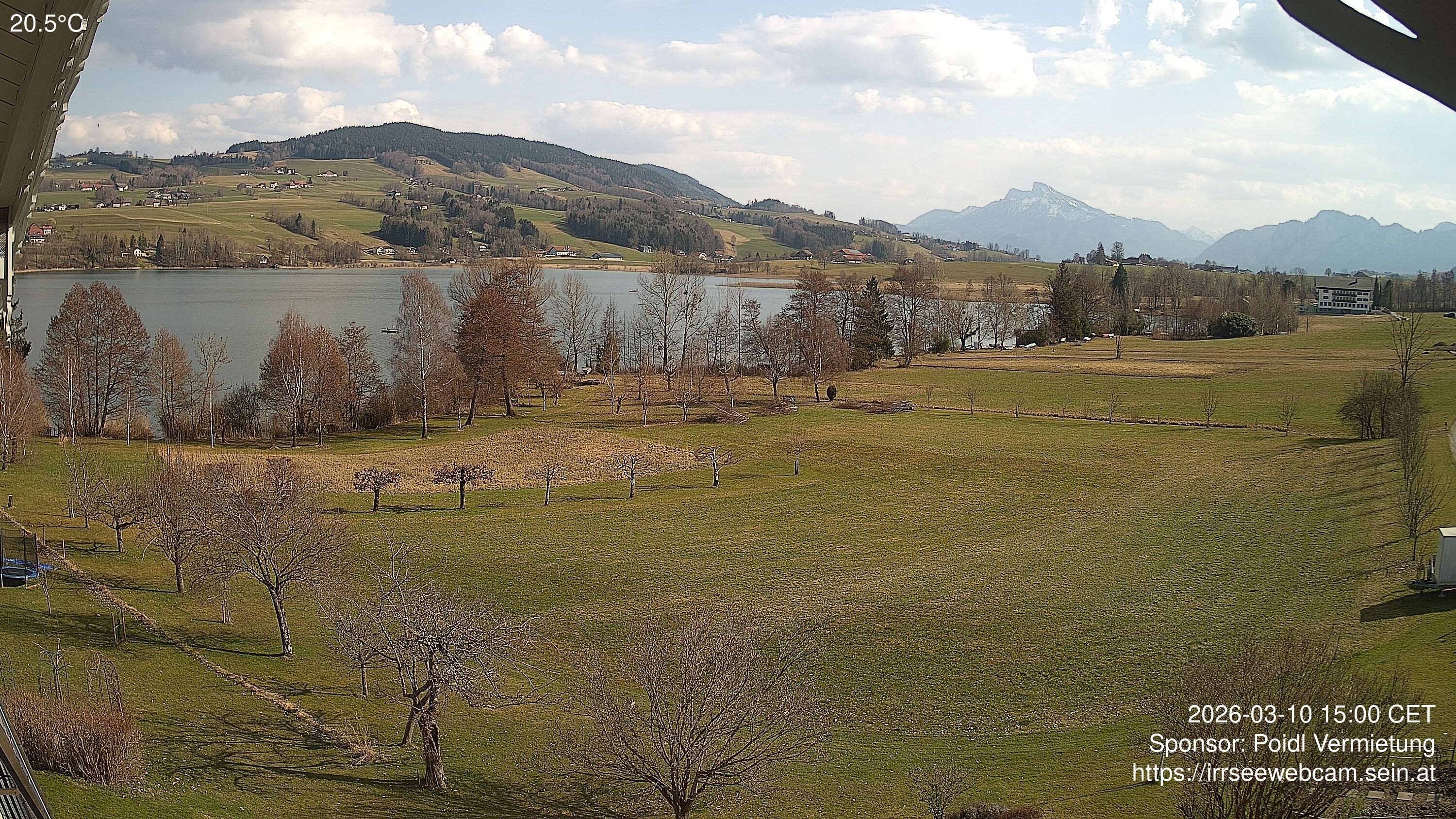 Archiv Foto Irrsee Oberösterreich: Webcam Westufer