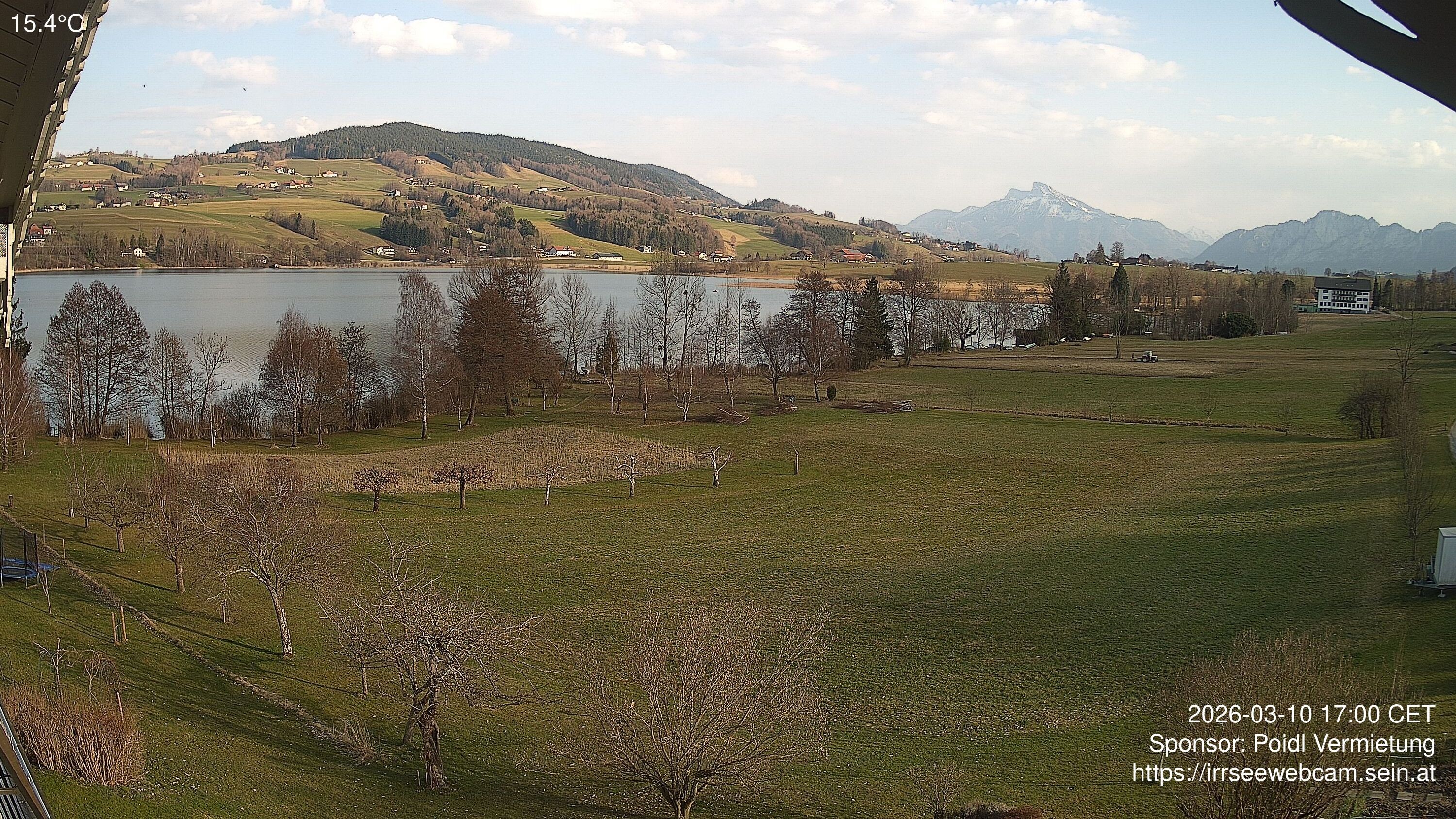 Archiv Foto Irrsee Oberösterreich: Webcam Westufer