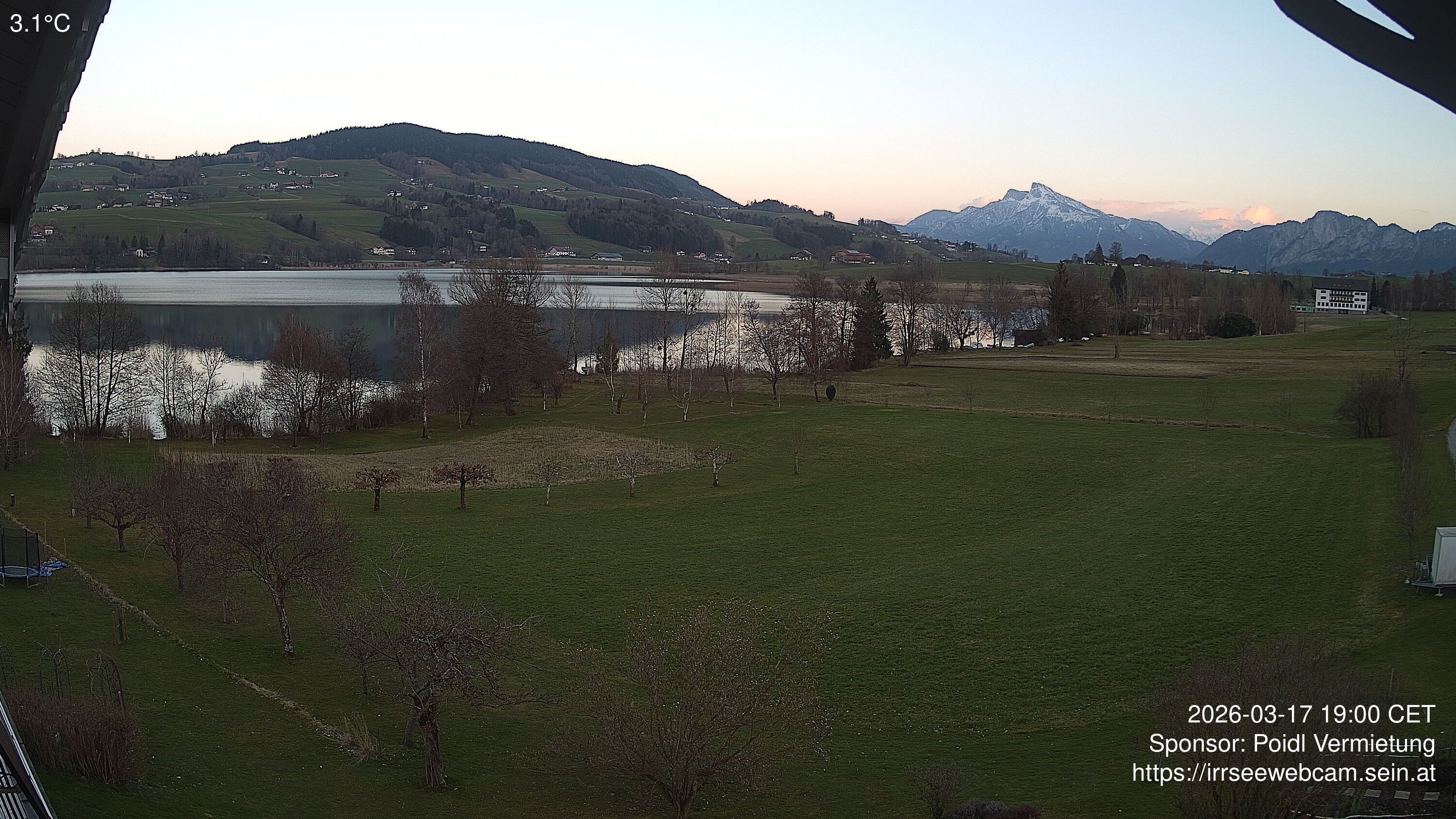 Archiv Foto Irrsee Oberösterreich: Webcam Westufer