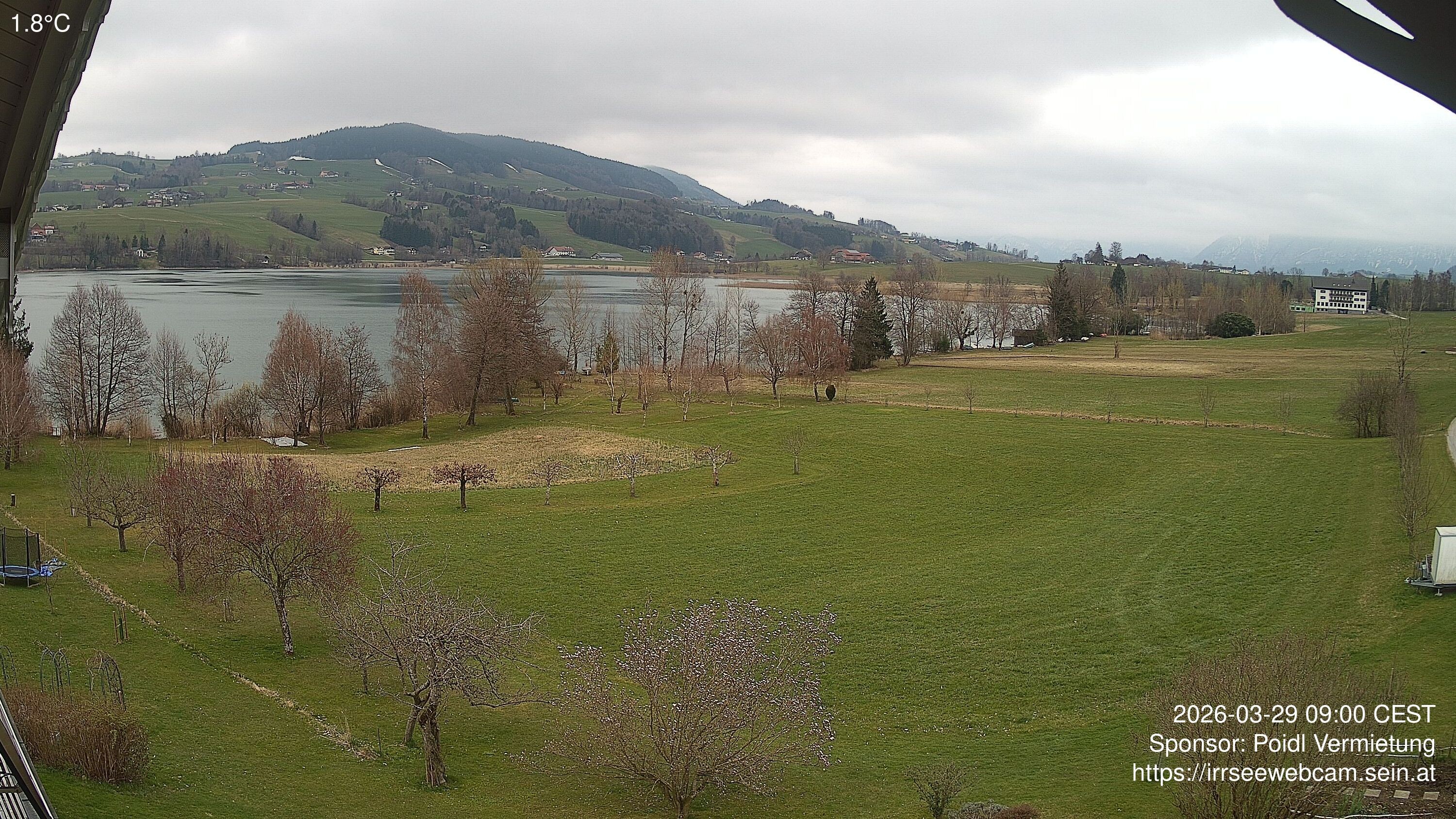 Archiv Foto Irrsee Oberösterreich: Webcam Westufer