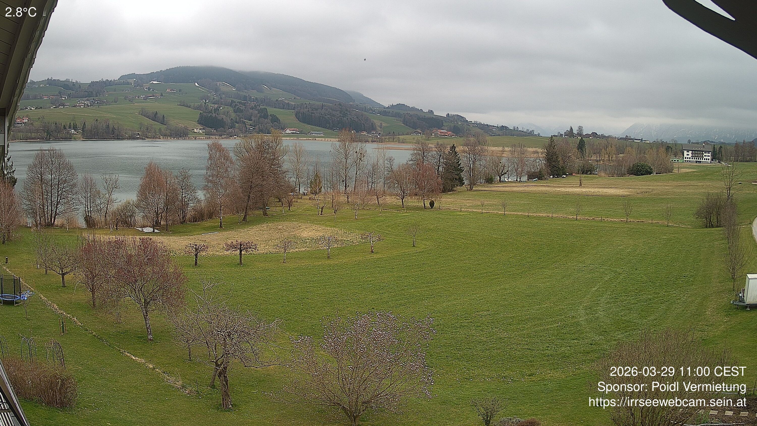 Archiv Foto Irrsee Oberösterreich: Webcam Westufer