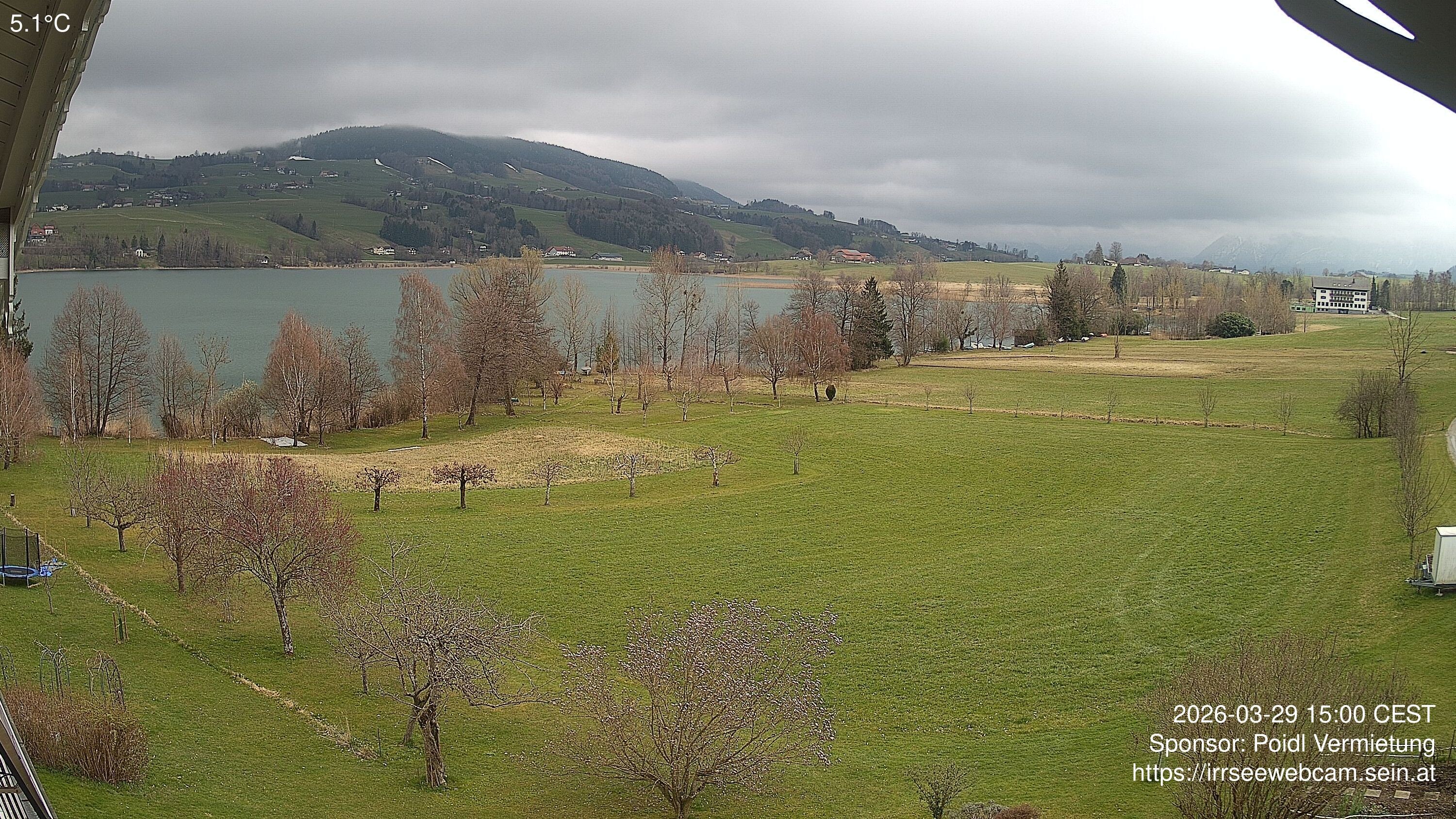 Archiv Foto Irrsee Oberösterreich: Webcam Westufer