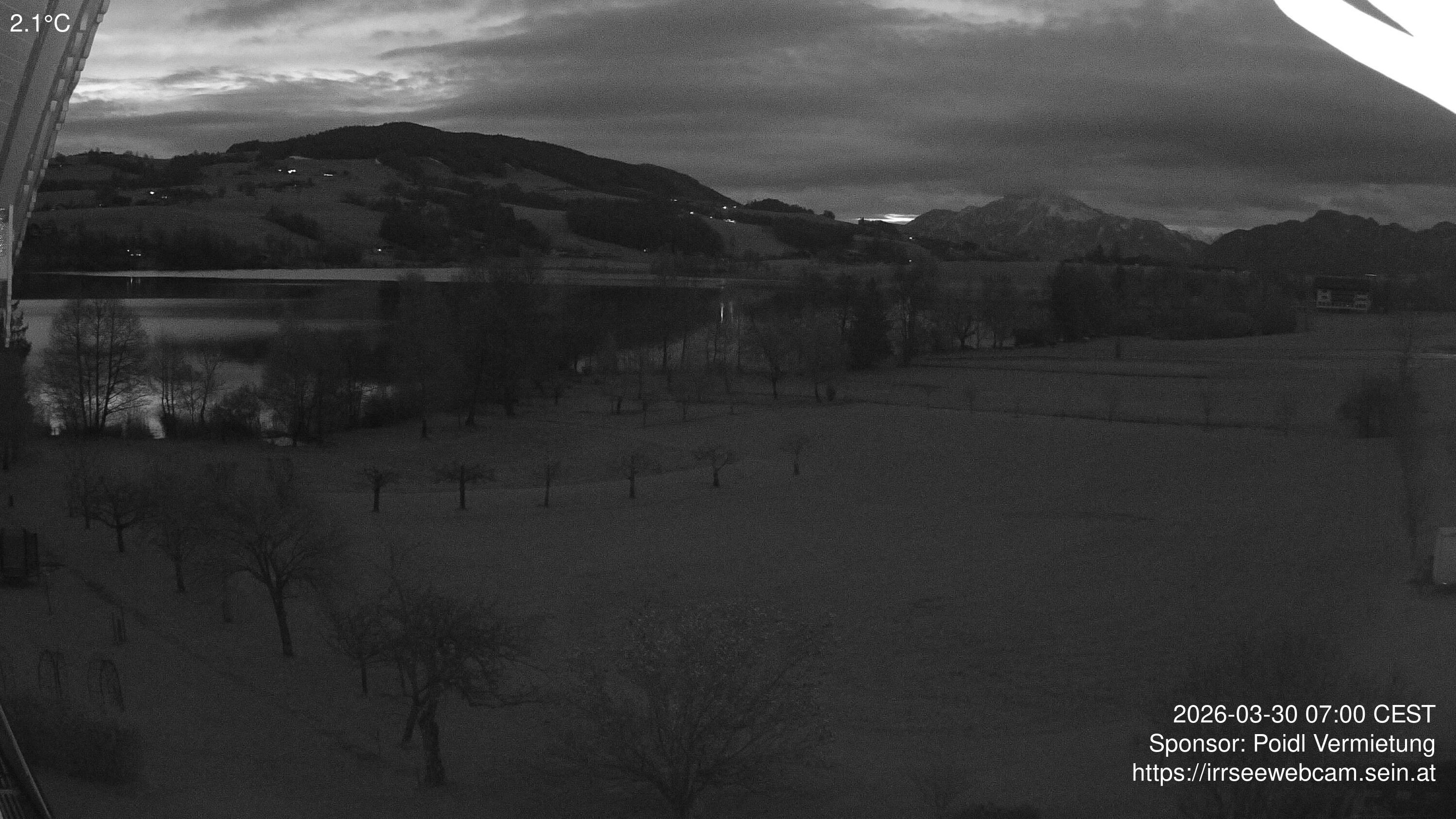 Archiv Foto Irrsee Oberösterreich: Webcam Westufer