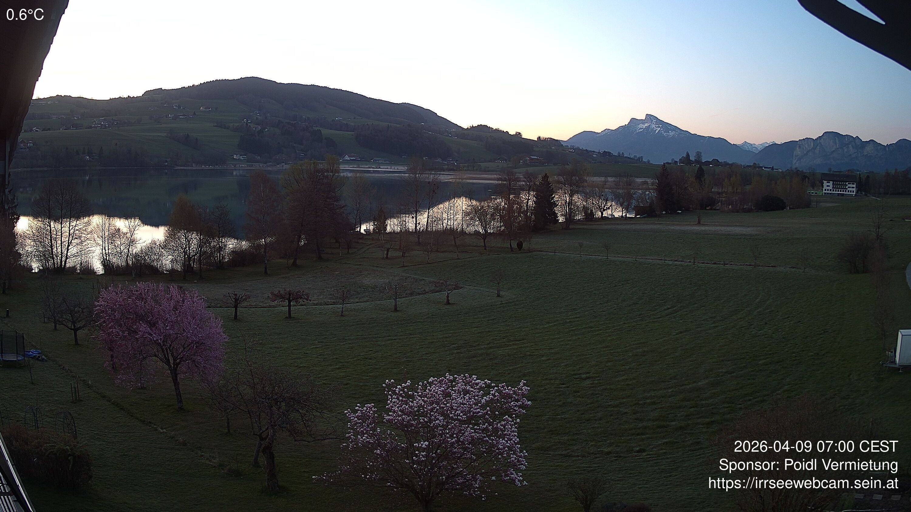 Archiv Foto Irrsee Oberösterreich: Webcam Westufer