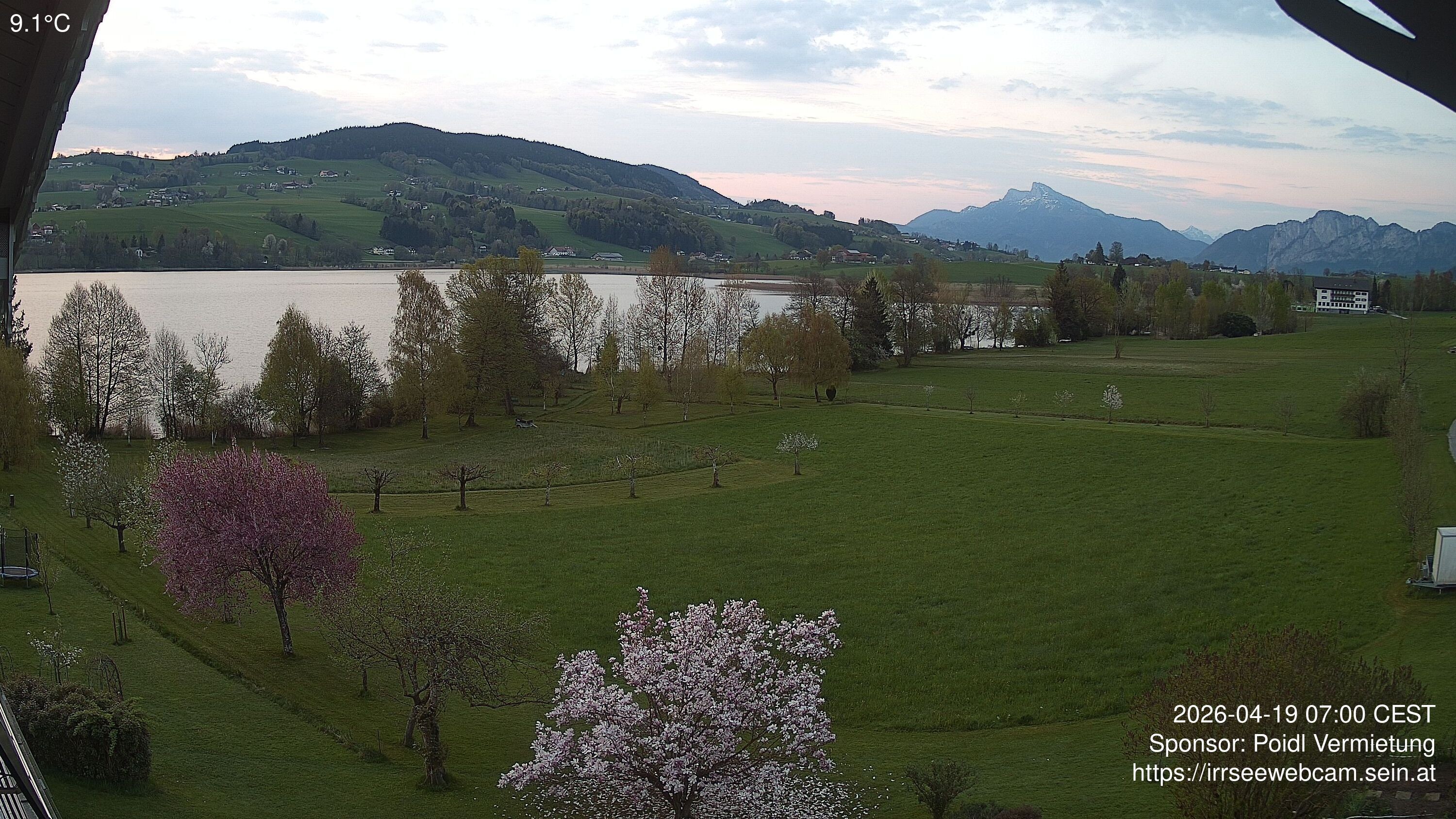 Archiv Foto Irrsee Oberösterreich: Webcam Westufer