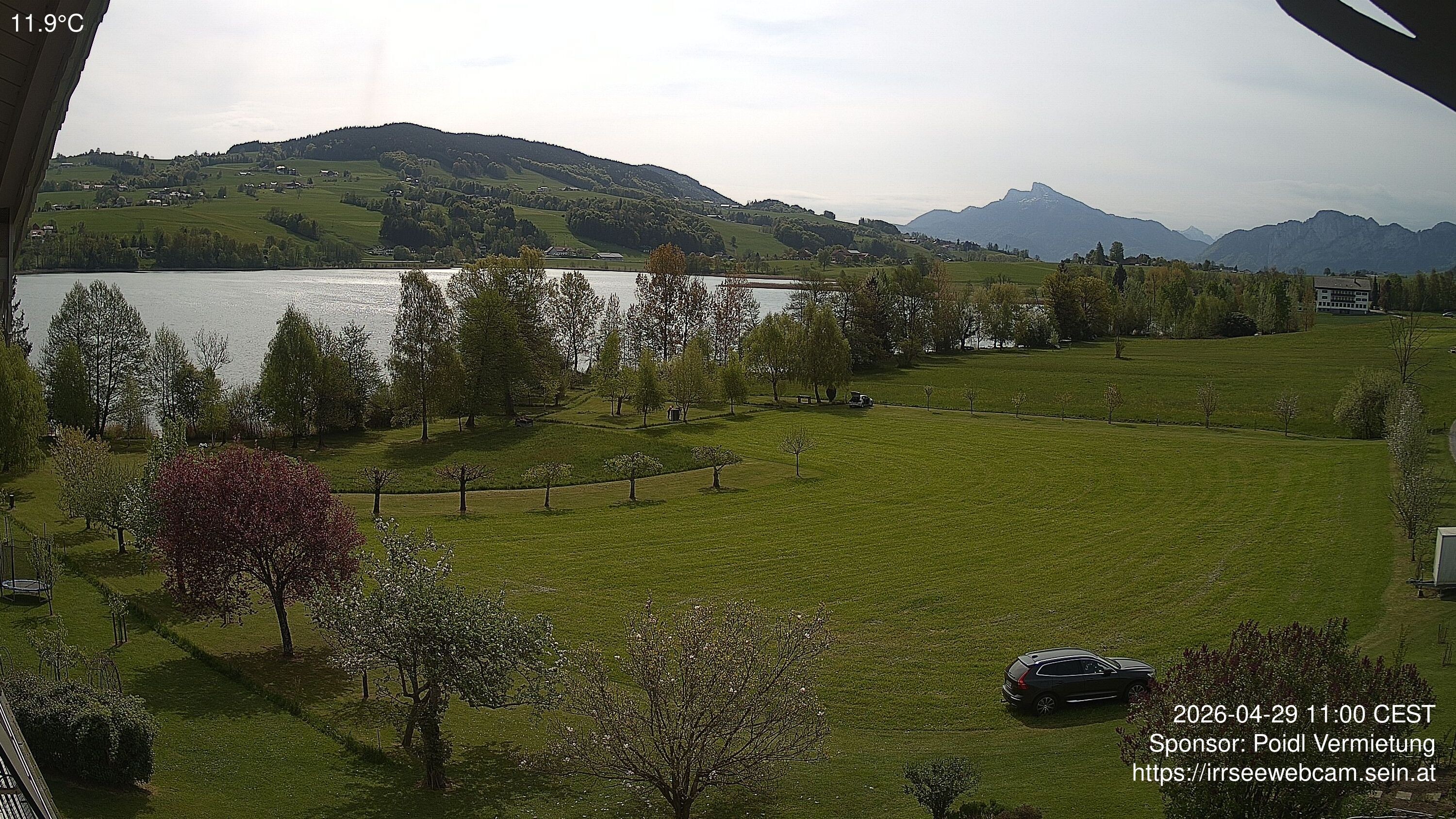 Archiv Foto Irrsee Oberösterreich: Webcam Westufer