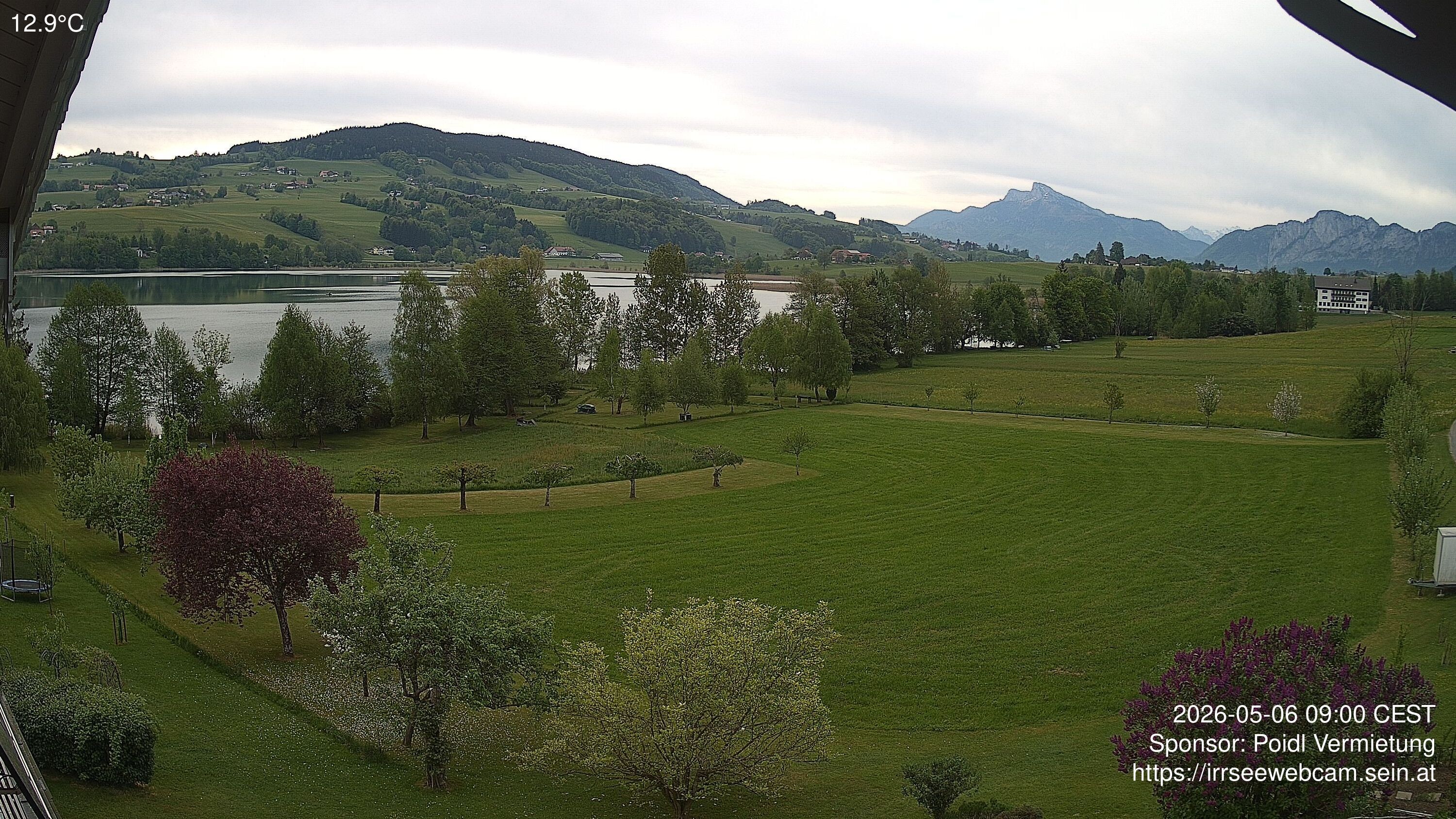 Archiv Foto Irrsee Oberösterreich: Webcam Westufer