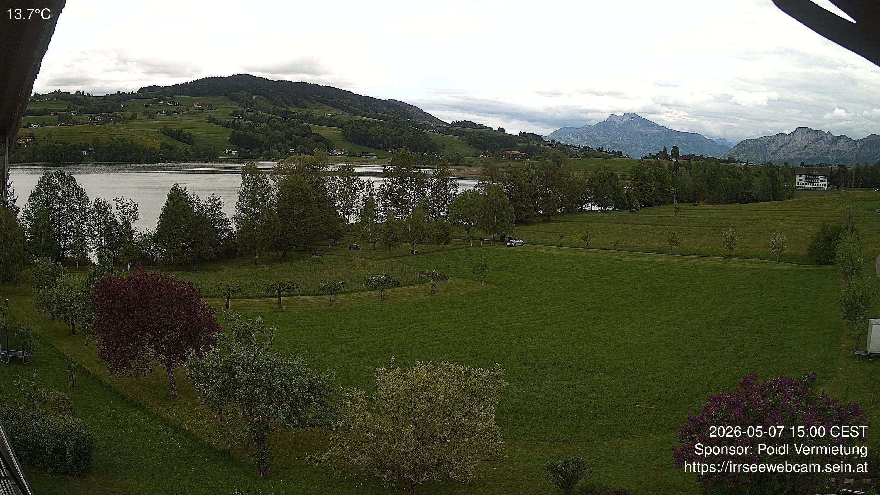 Archiv Foto Irrsee Oberösterreich: Webcam Westufer