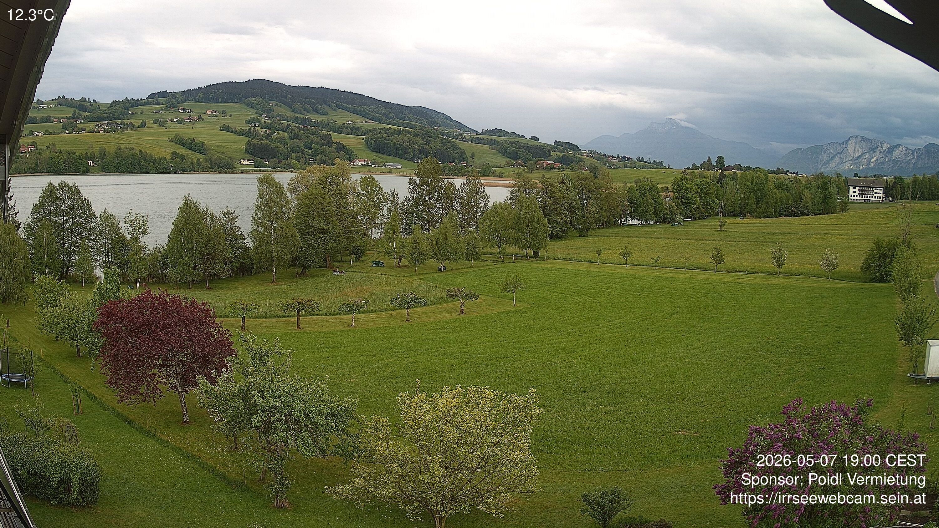 Archiv Foto Irrsee Oberösterreich: Webcam Westufer