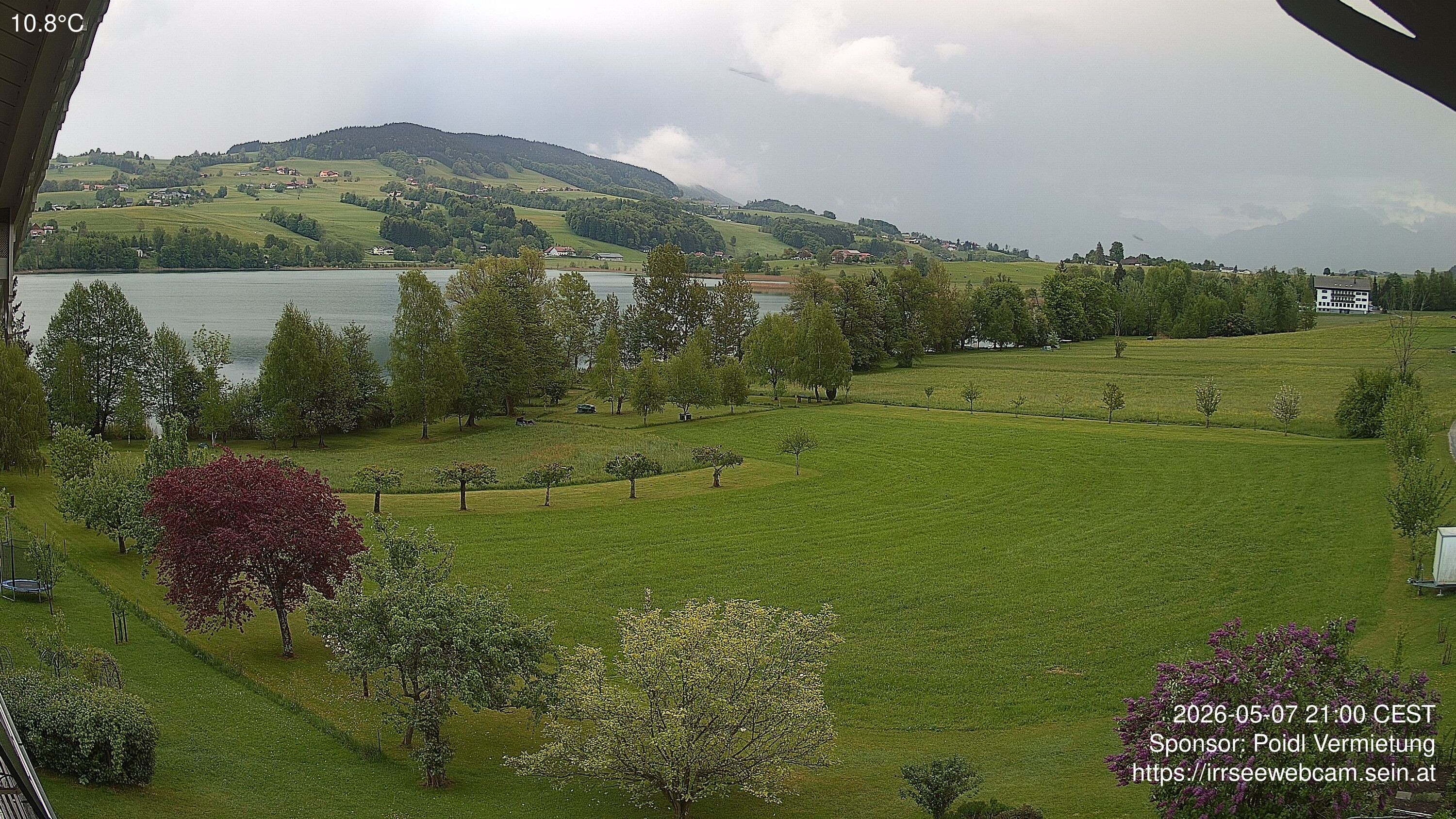 Archiv Foto Irrsee Oberösterreich: Webcam Westufer