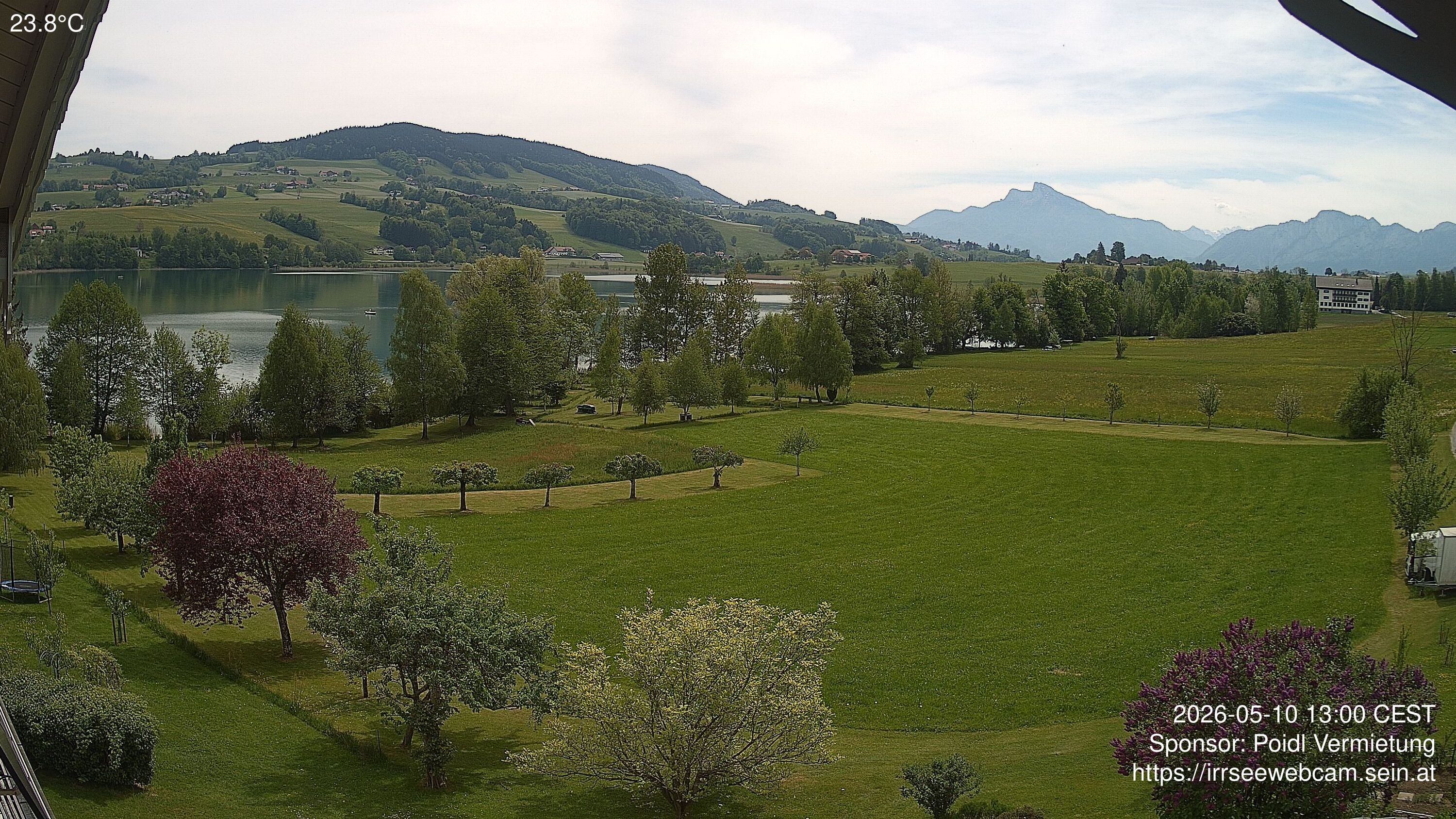 Archiv Foto Irrsee Oberösterreich: Webcam Westufer