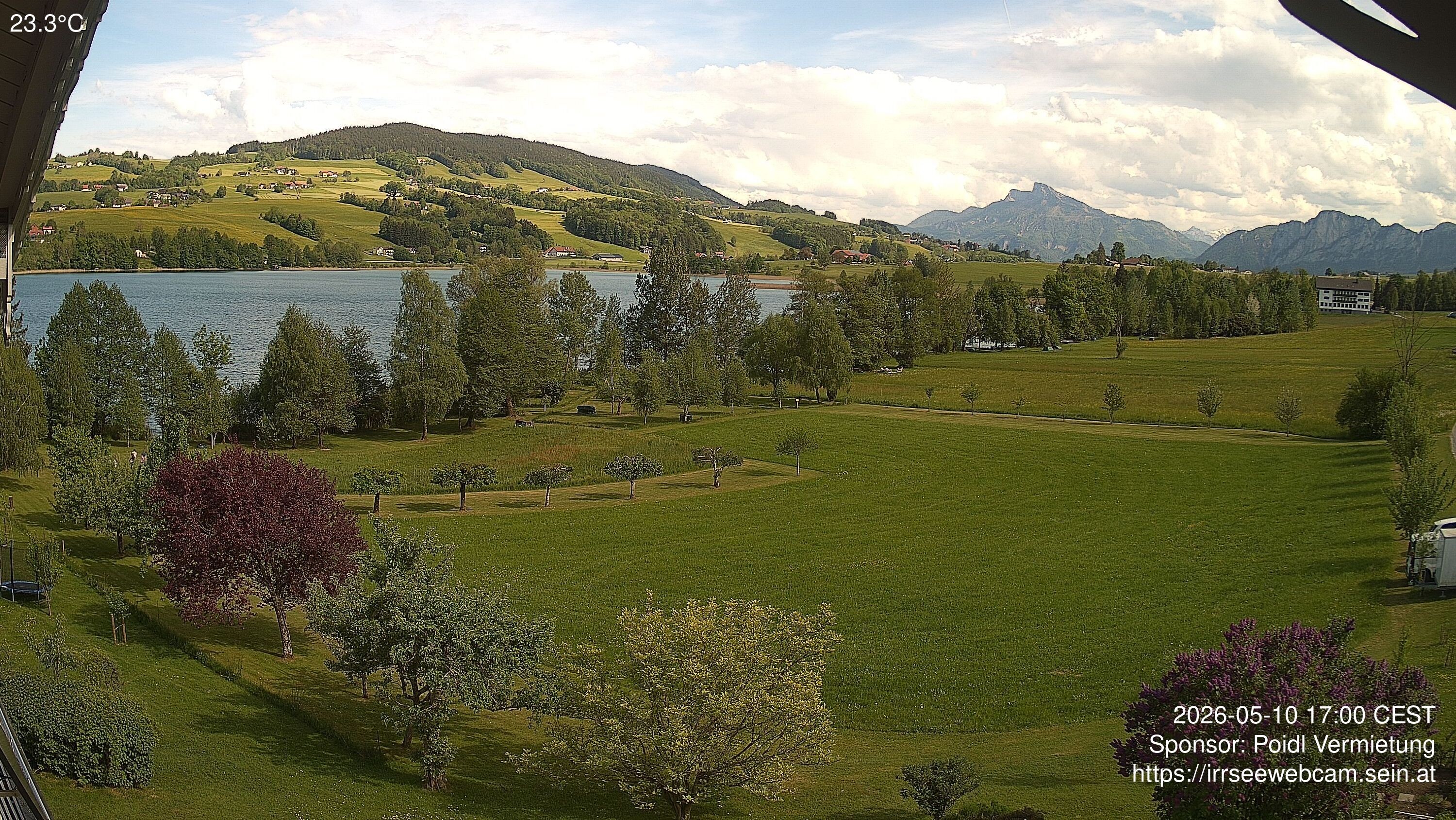 Archiv Foto Irrsee Oberösterreich: Webcam Westufer