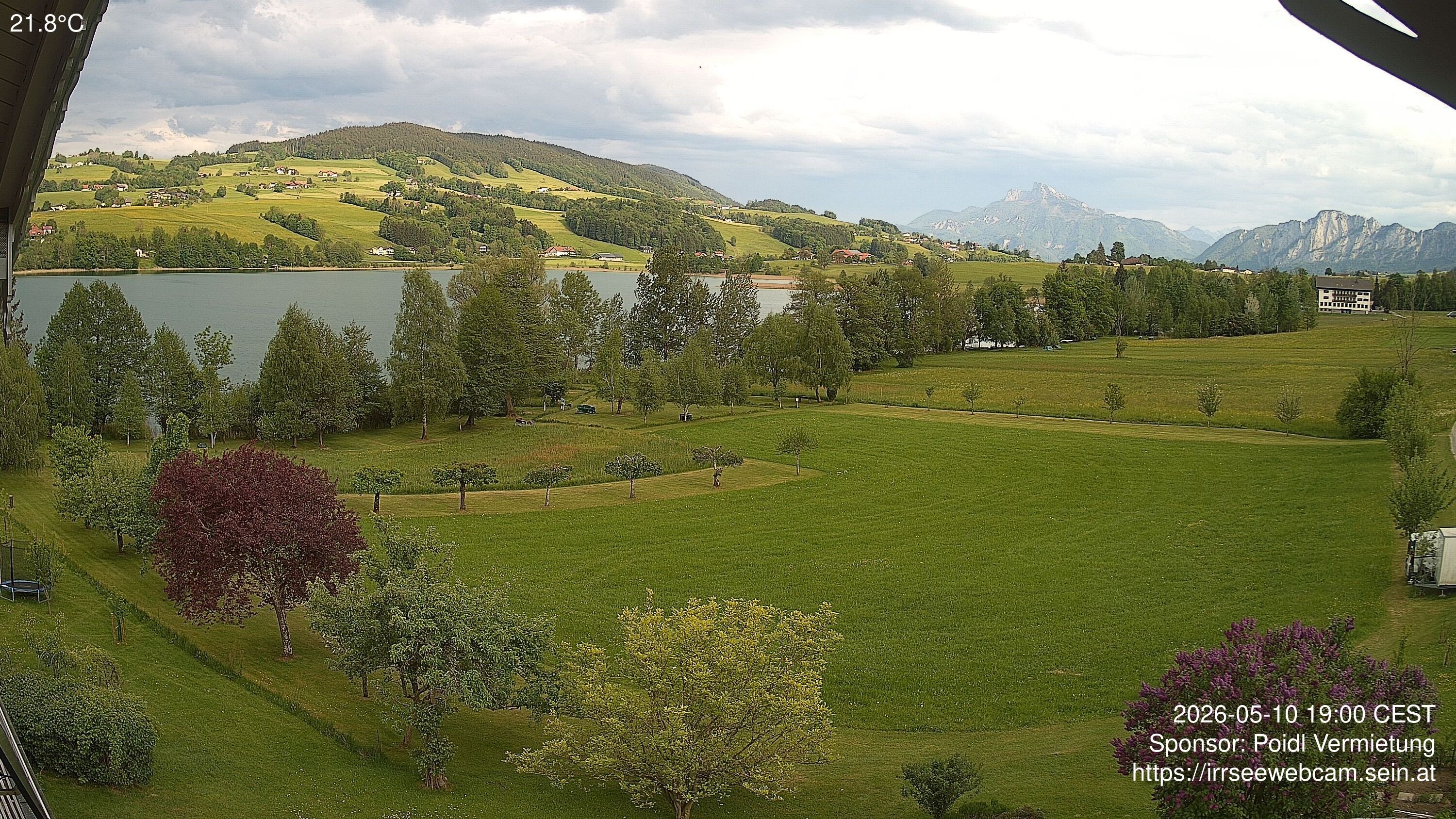Archiv Foto Irrsee Oberösterreich: Webcam Westufer