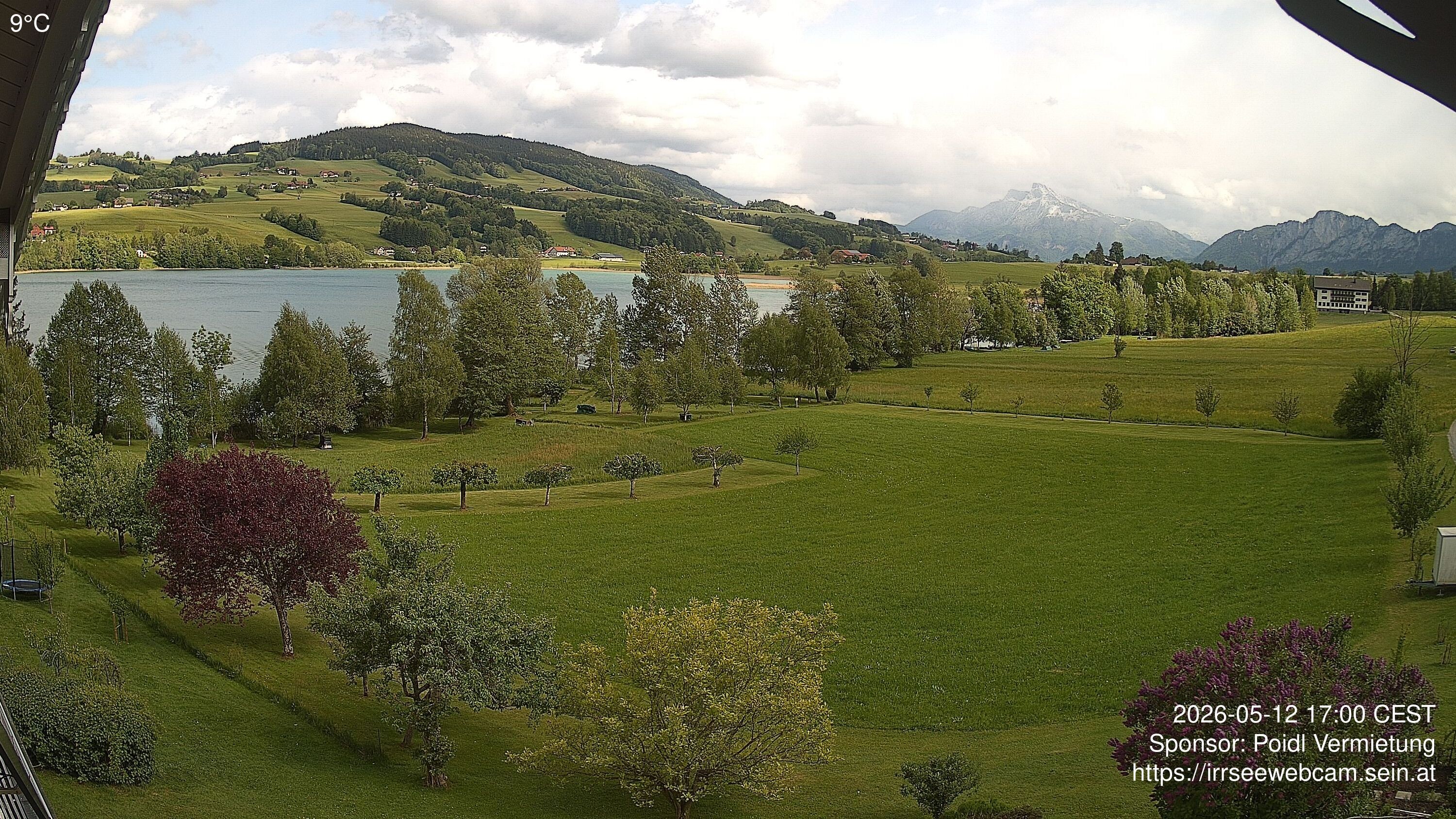 Archiv Foto Irrsee Oberösterreich: Webcam Westufer