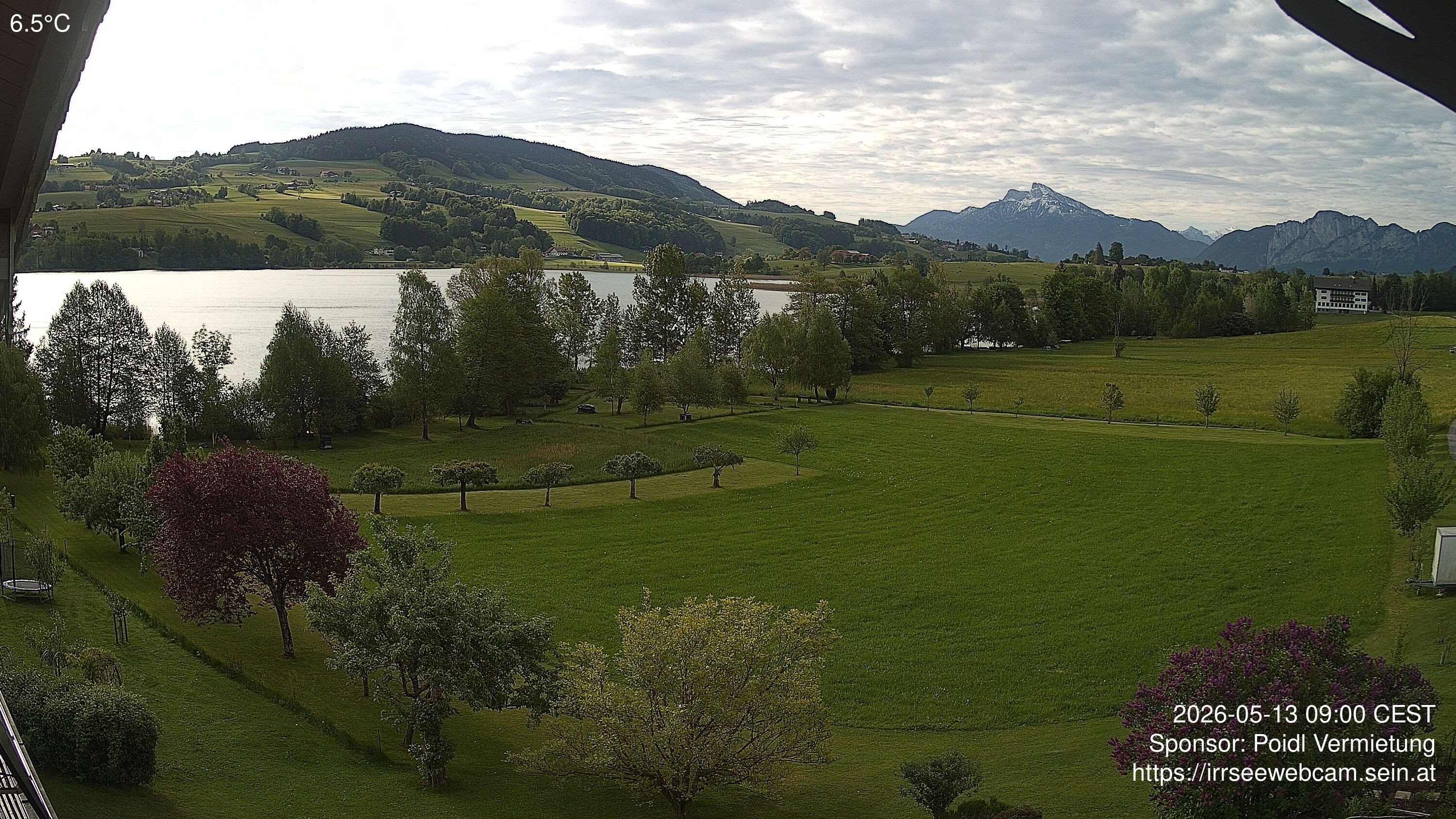 Archiv Foto Irrsee Oberösterreich: Webcam Westufer