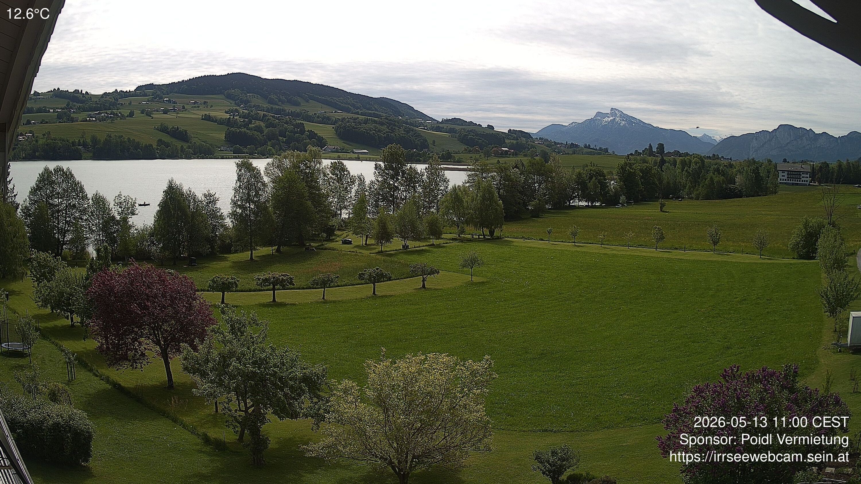 Archiv Foto Irrsee Oberösterreich: Webcam Westufer