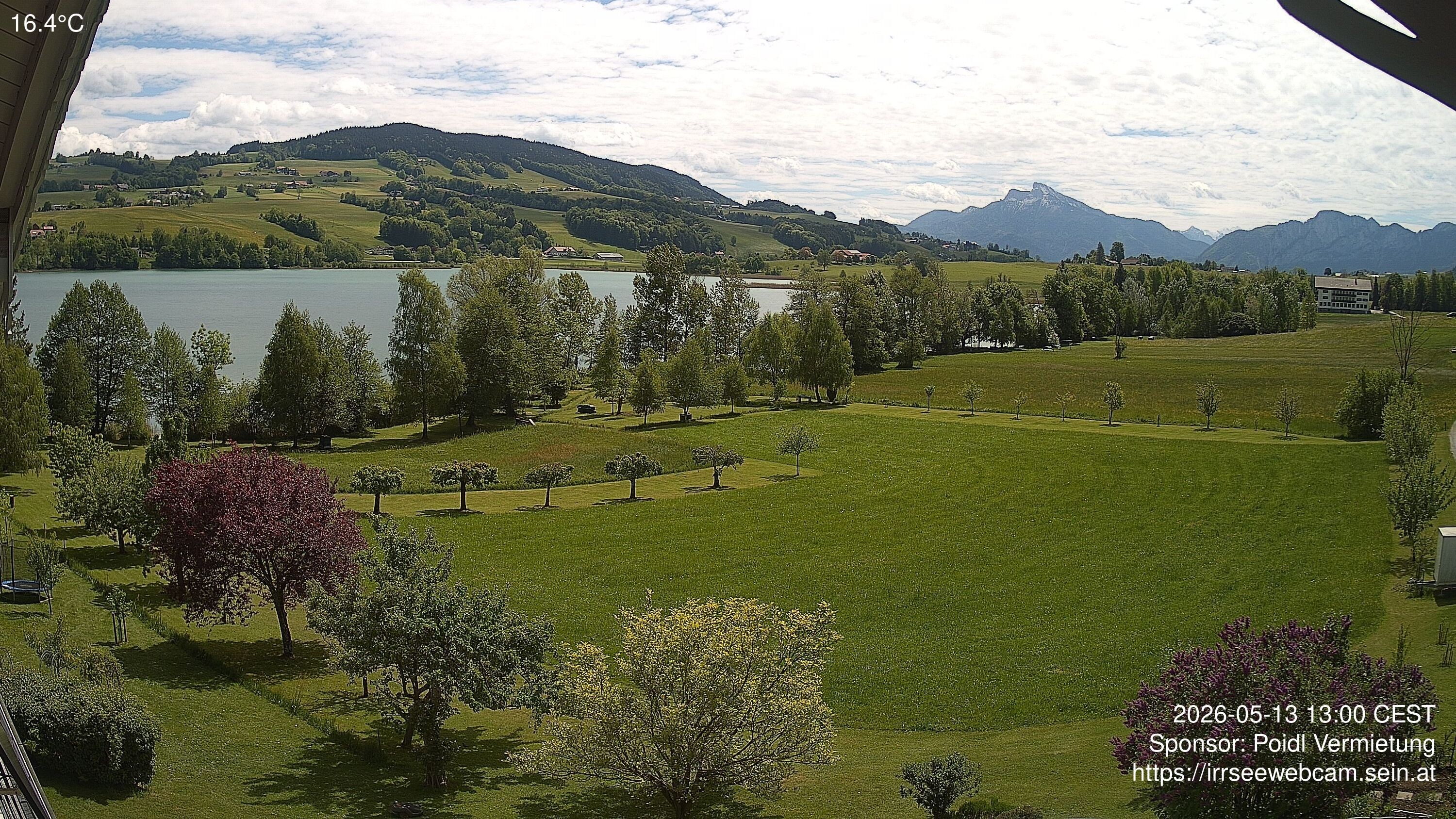 Archiv Foto Irrsee Oberösterreich: Webcam Westufer