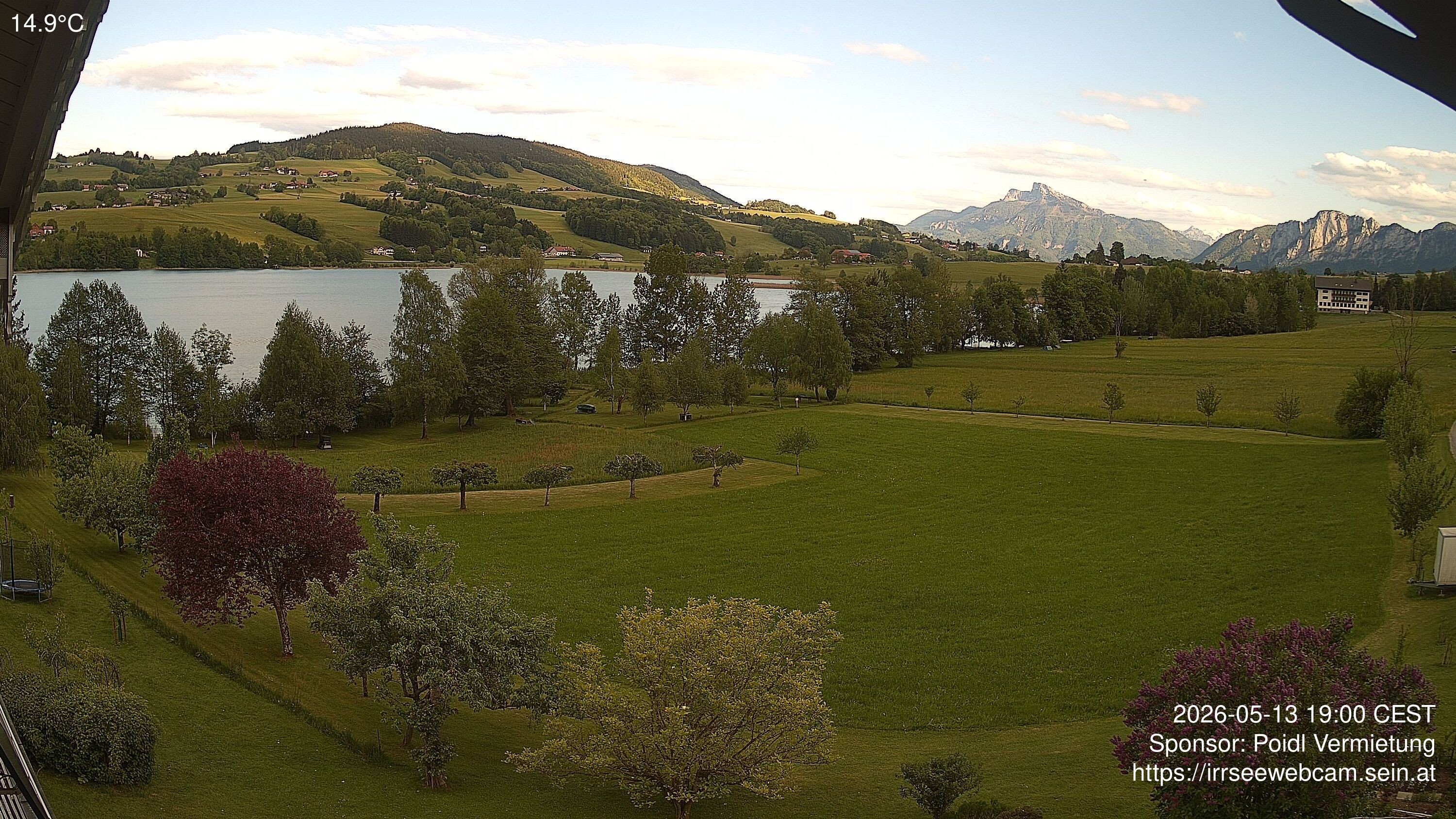 Archiv Foto Irrsee Oberösterreich: Webcam Westufer
