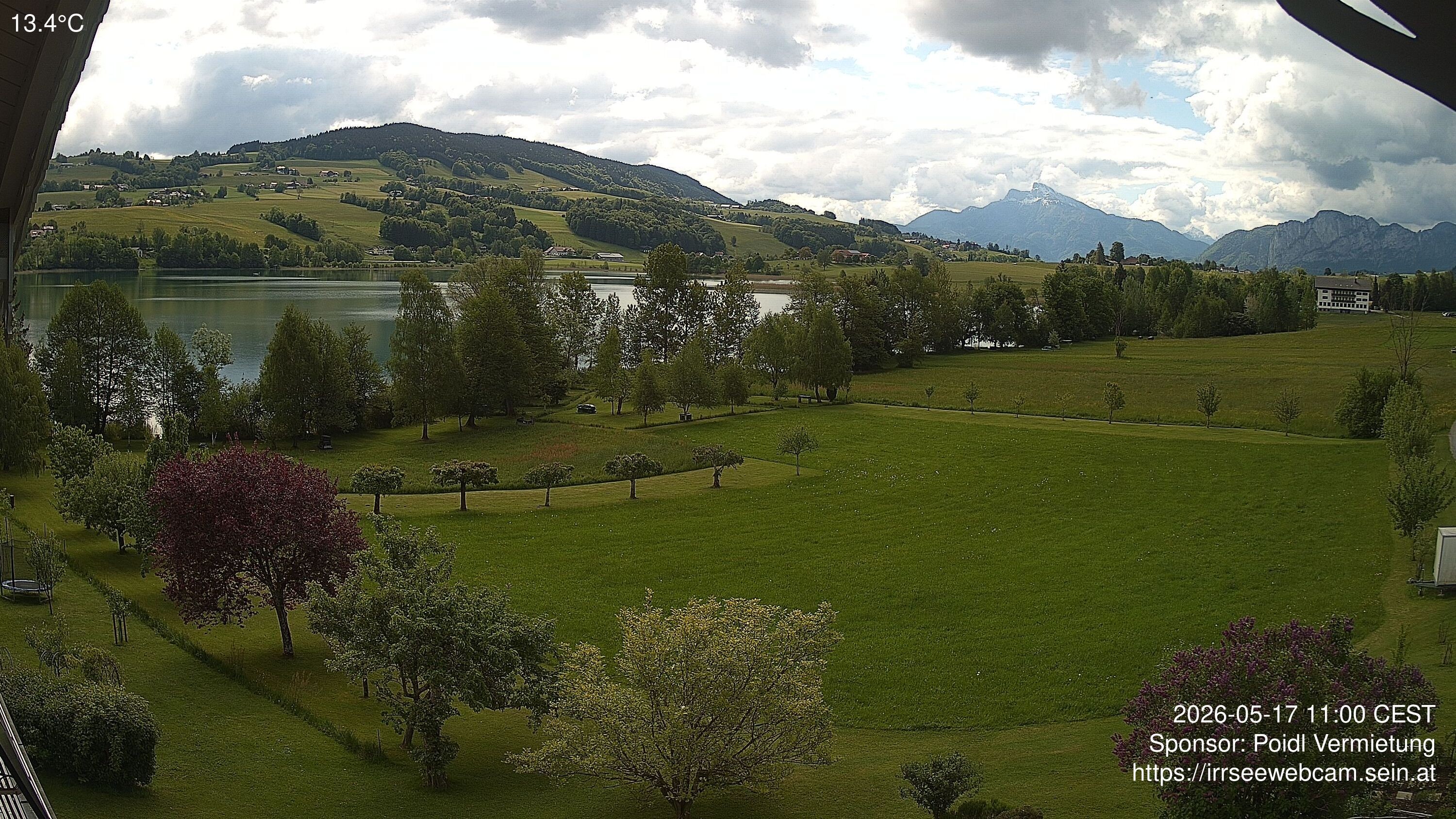 Archiv Foto Irrsee Oberösterreich: Webcam Westufer