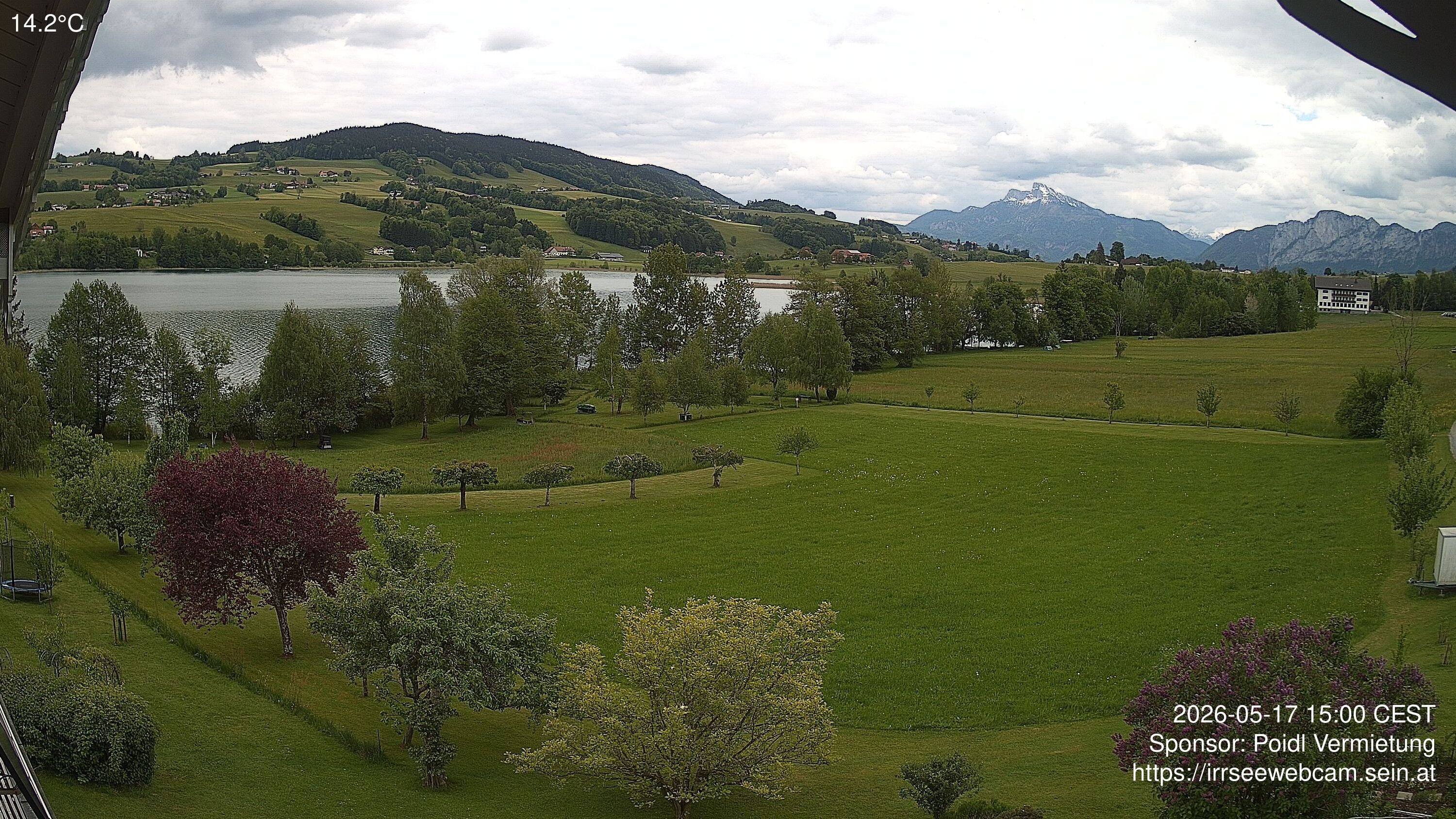 Archiv Foto Irrsee Oberösterreich: Webcam Westufer