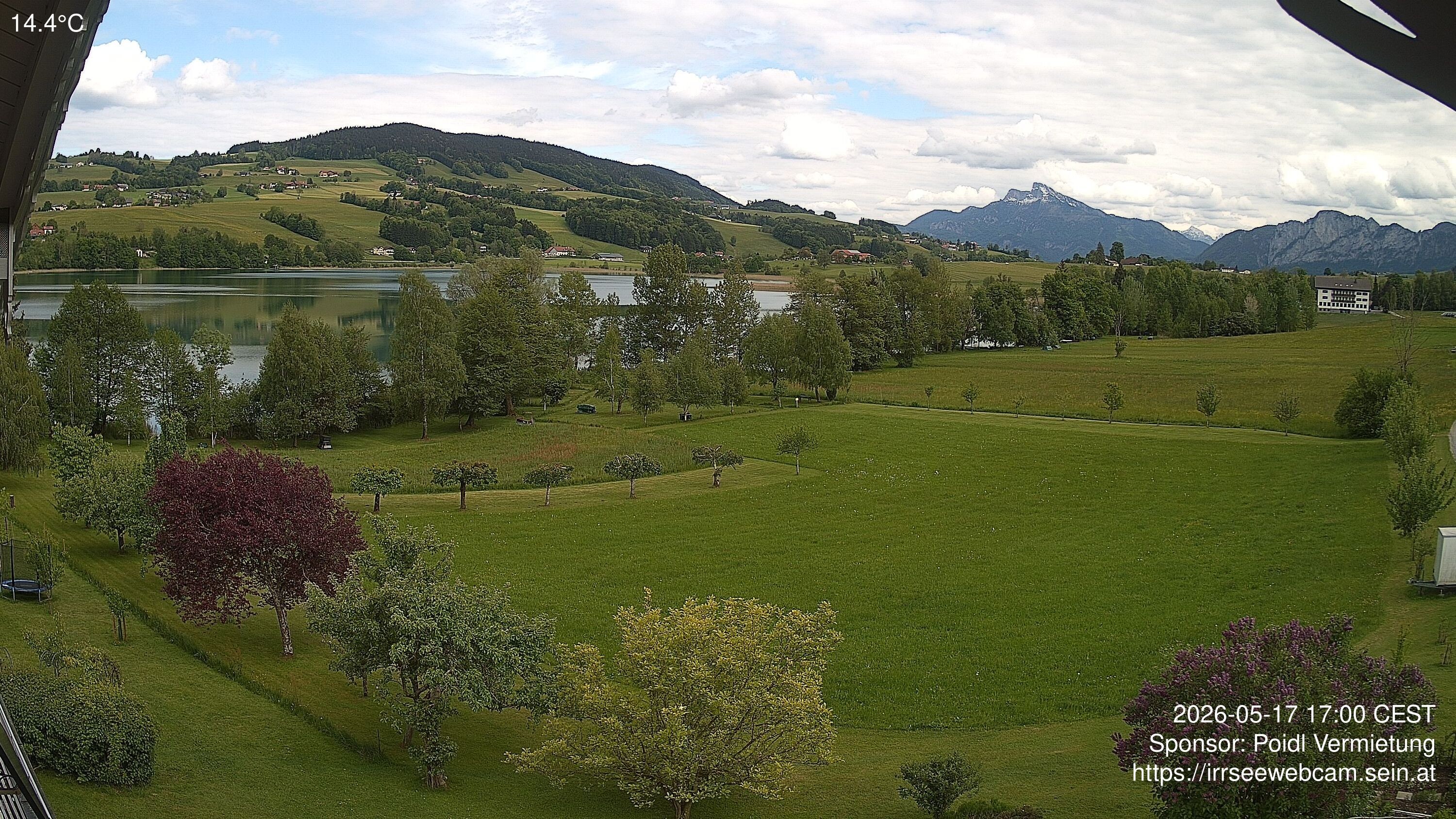 Archiv Foto Irrsee Oberösterreich: Webcam Westufer