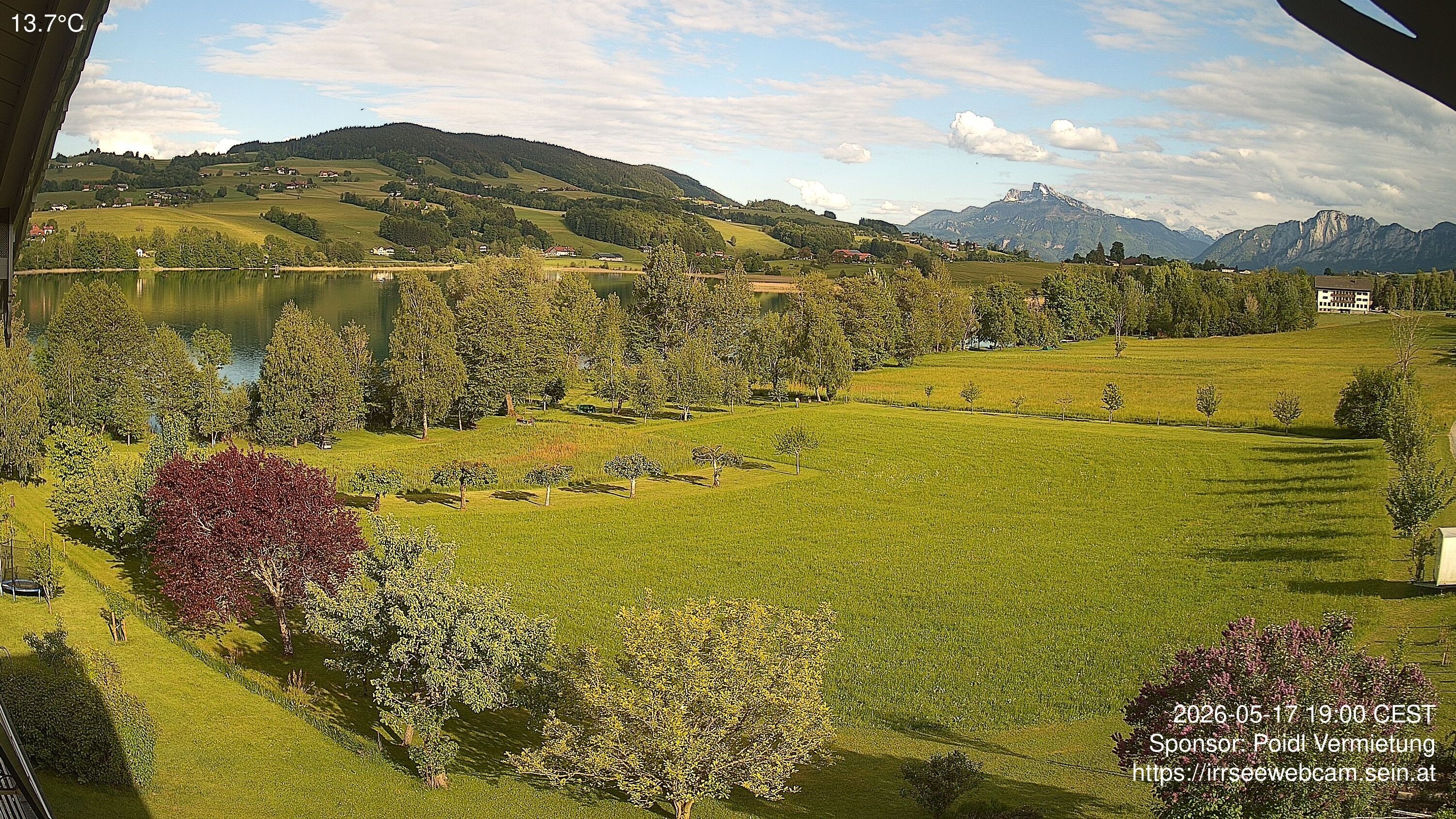 Archiv Foto Irrsee Oberösterreich: Webcam Westufer