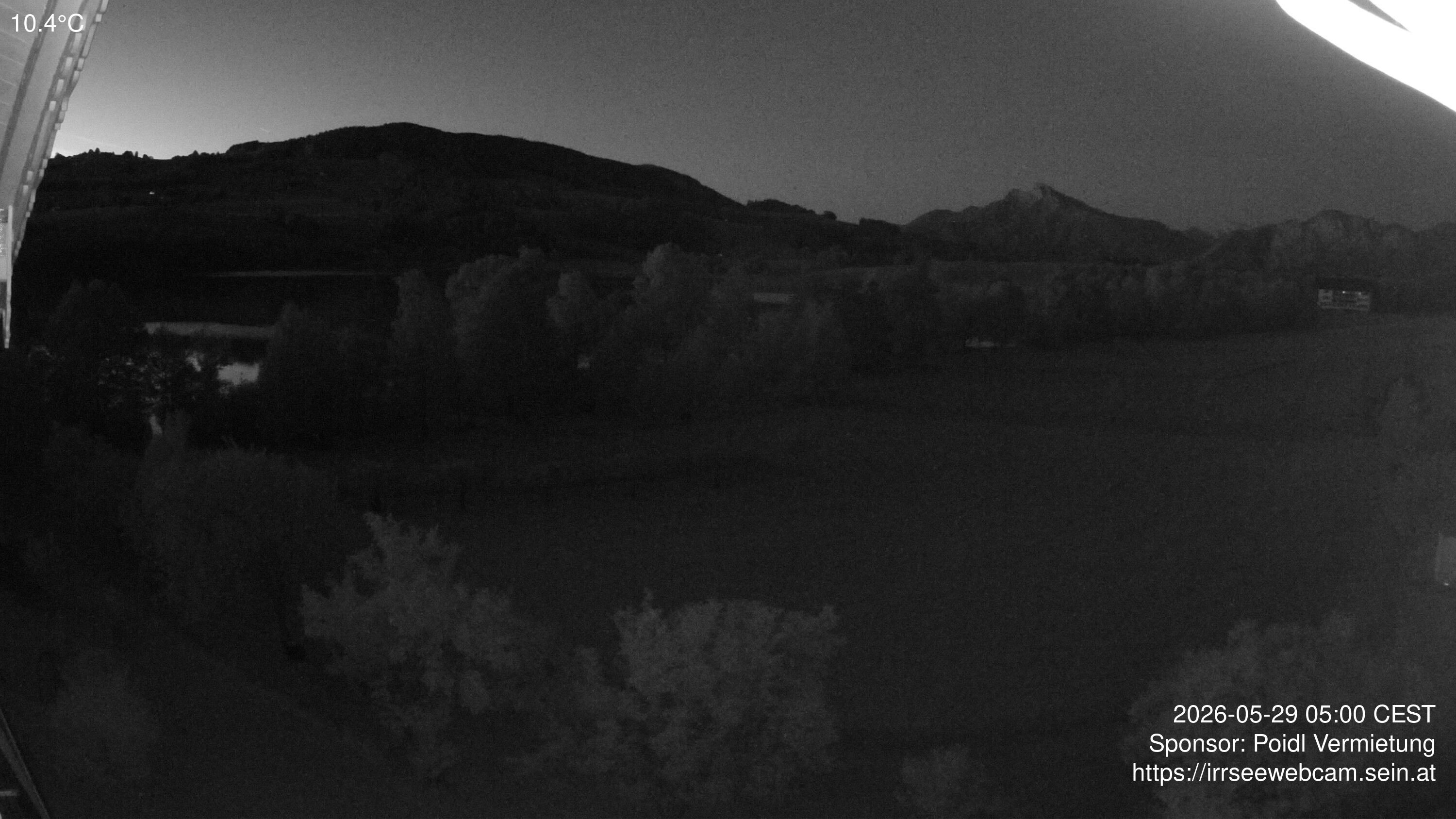 Archiv Foto Irrsee Oberösterreich: Webcam Westufer