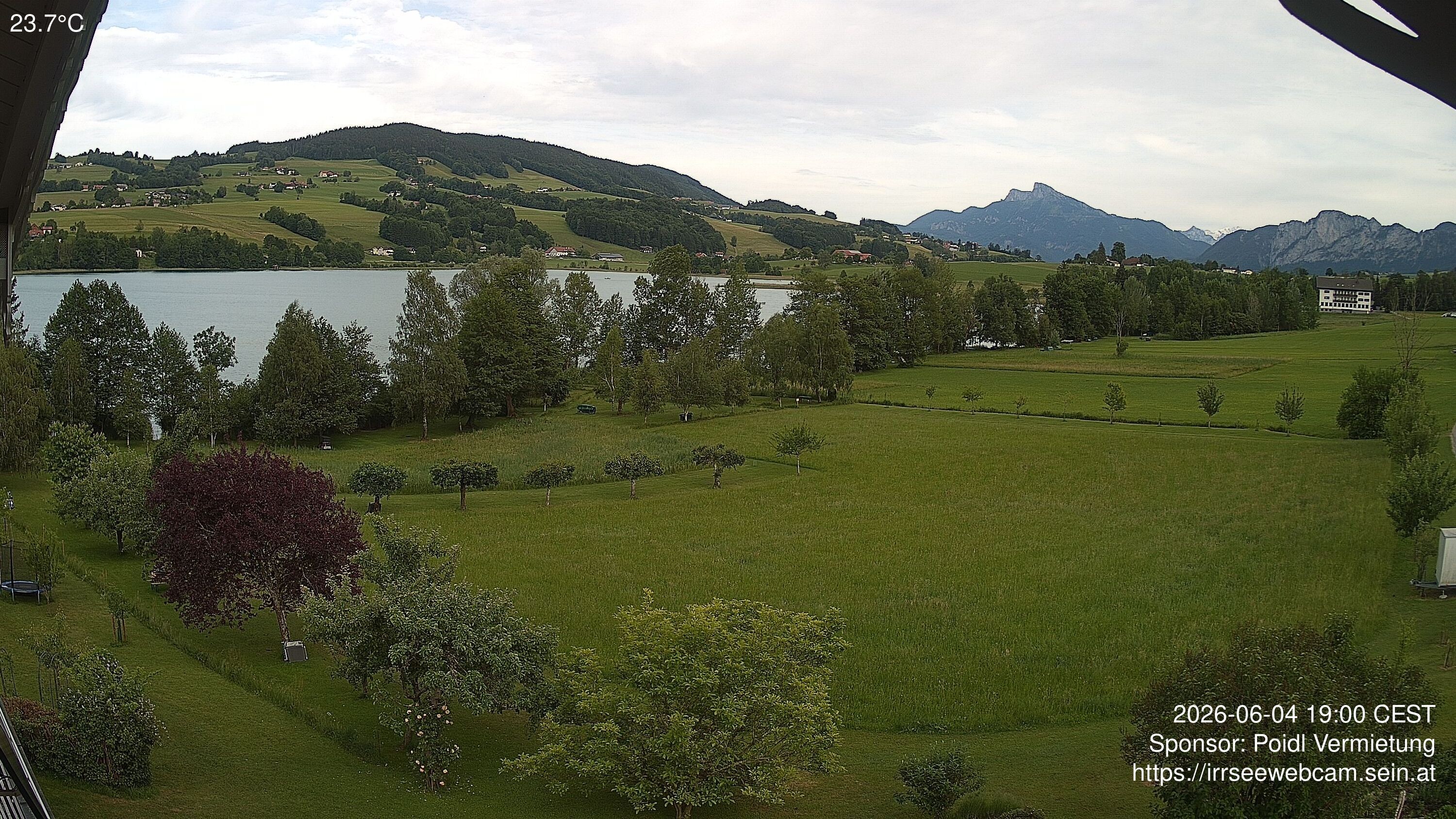 Archiv Foto Irrsee Oberösterreich: Webcam Westufer