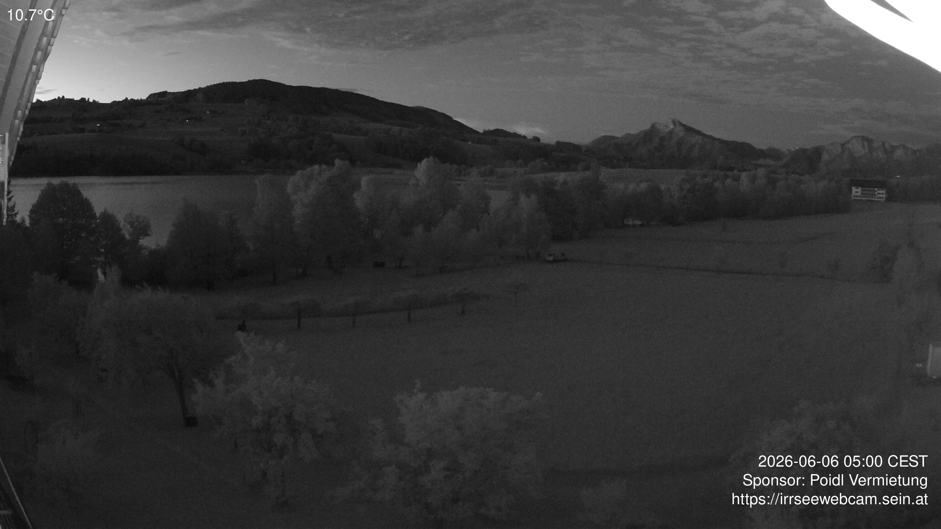 Archiv Foto Irrsee Oberösterreich: Webcam Westufer