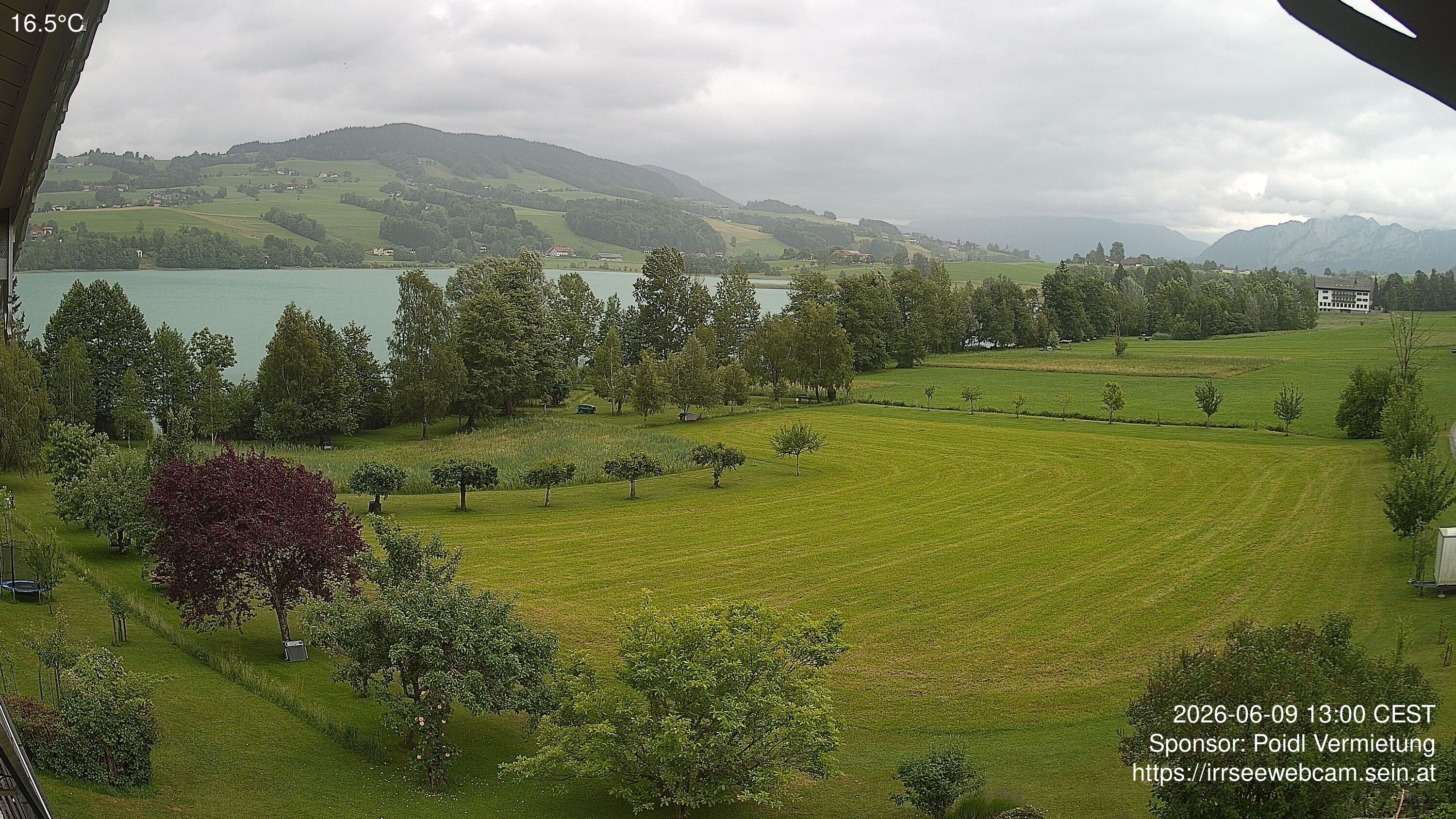 Archiv Foto Irrsee Oberösterreich: Webcam Westufer