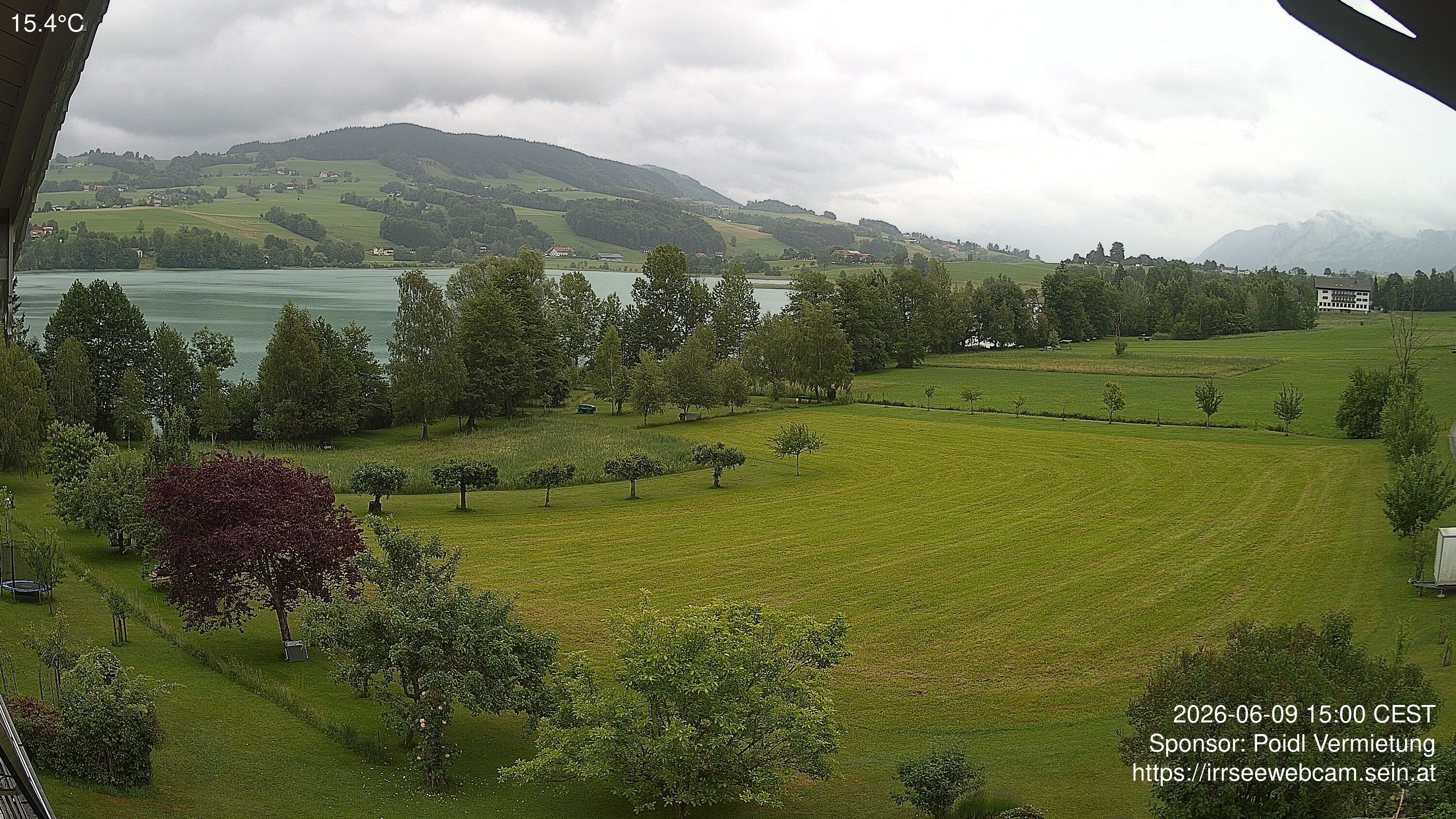Archiv Foto Irrsee Oberösterreich: Webcam Westufer
