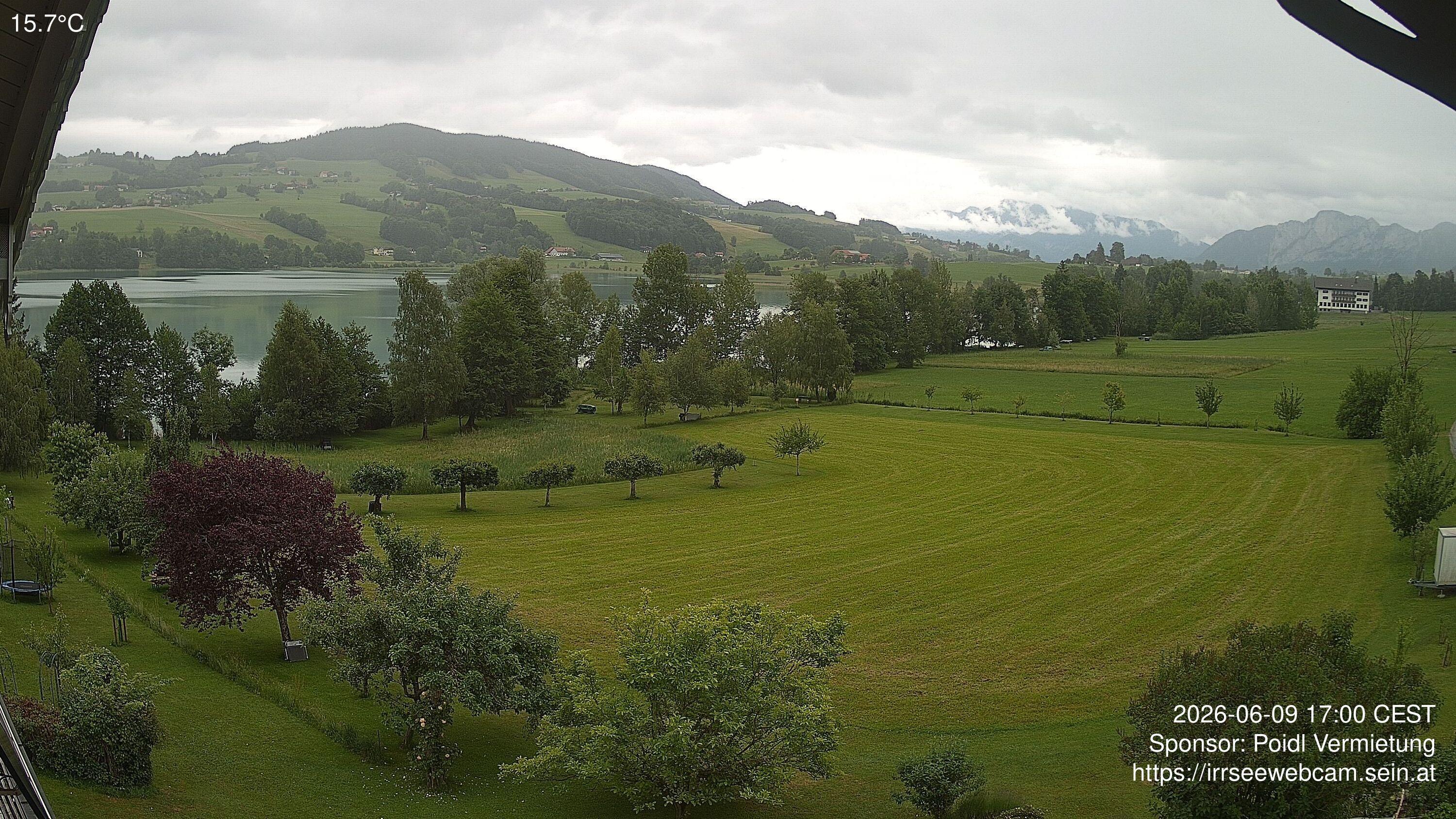 Archiv Foto Irrsee Oberösterreich: Webcam Westufer