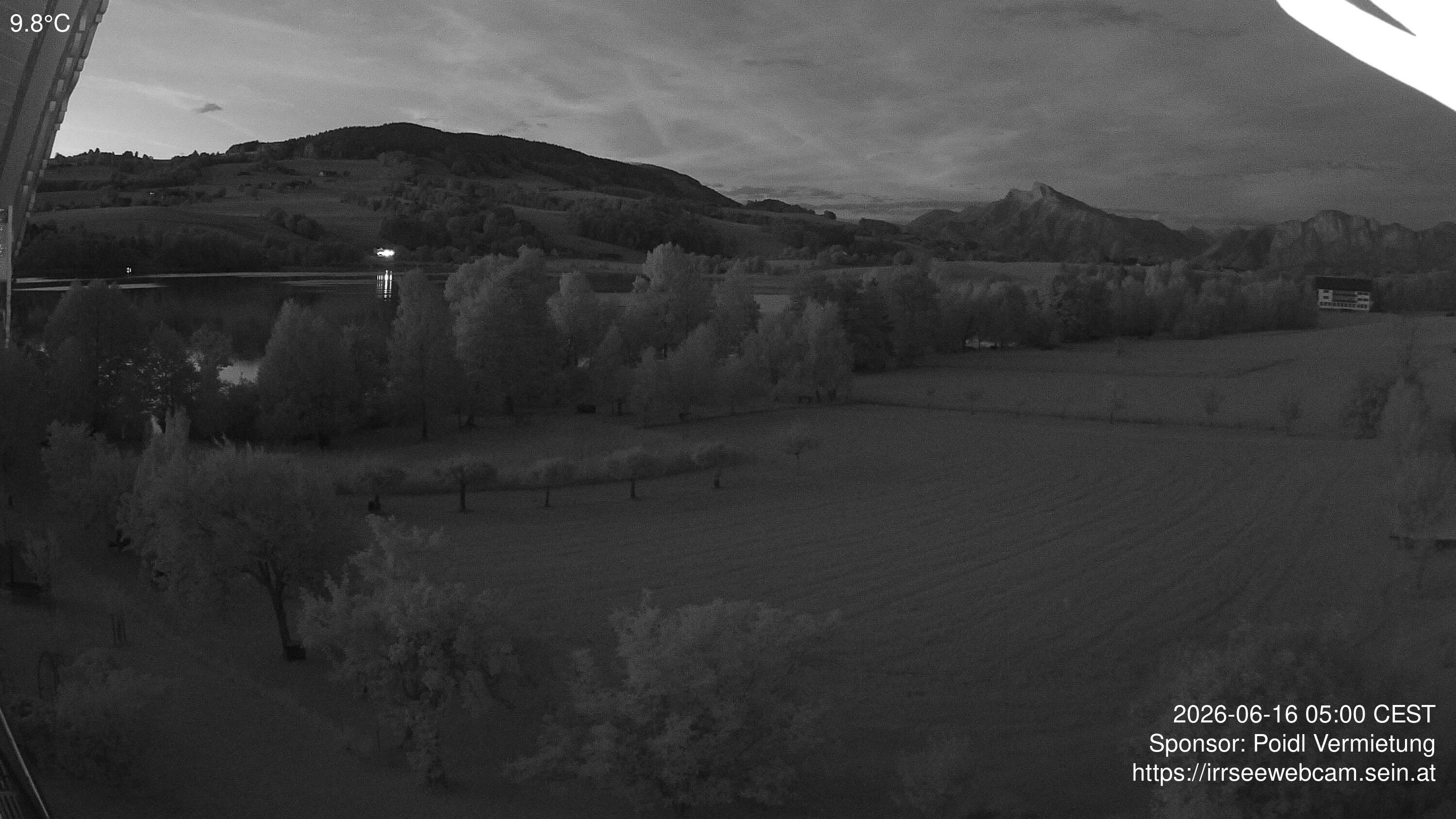 Archiv Foto Irrsee Oberösterreich: Webcam Westufer