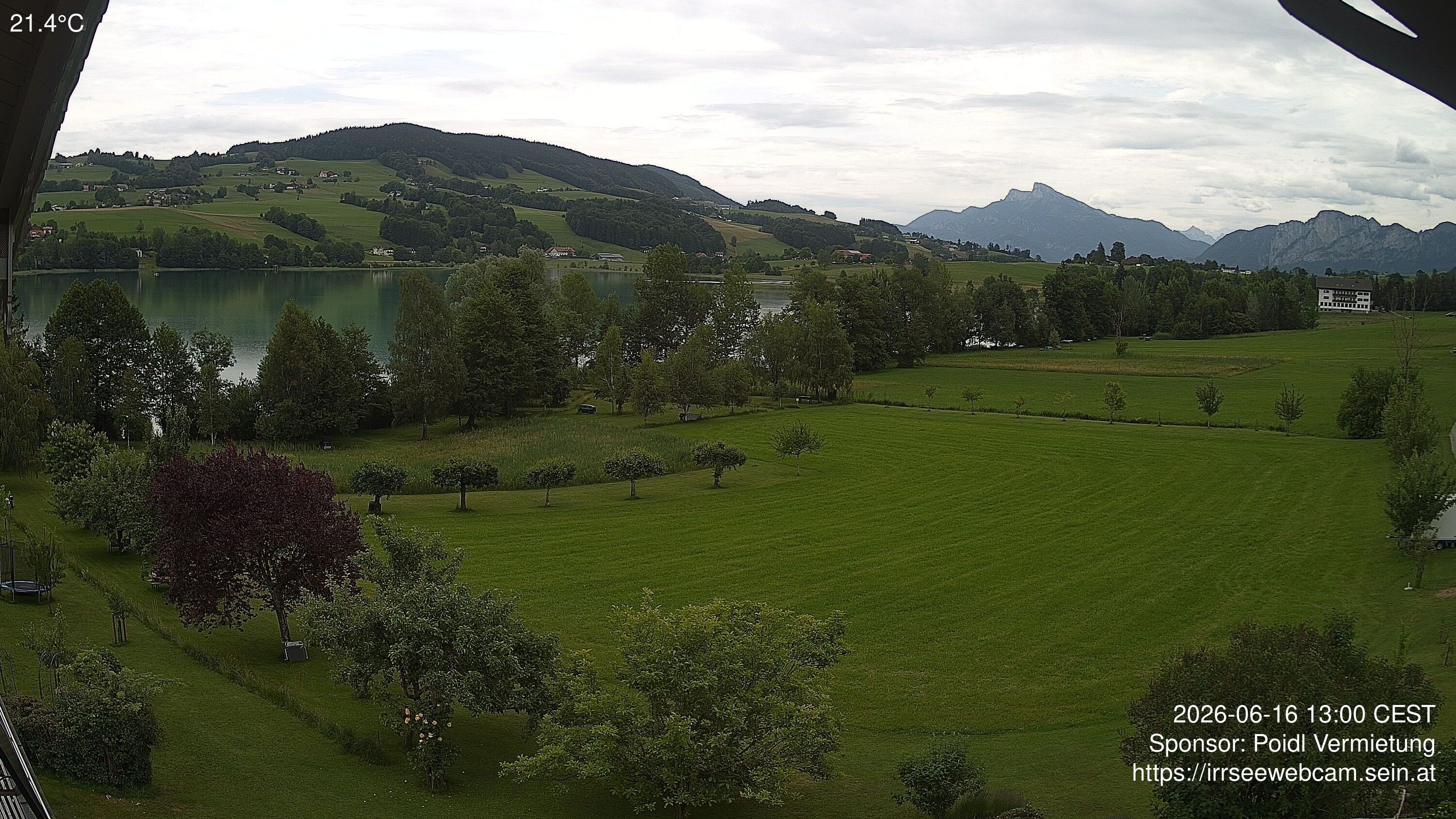 Archiv Foto Irrsee Oberösterreich: Webcam Westufer