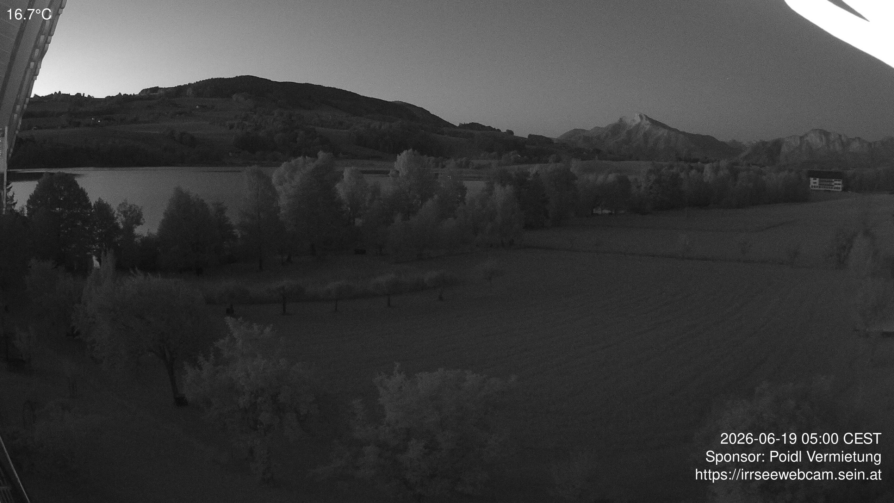 Archiv Foto Irrsee Oberösterreich: Webcam Westufer