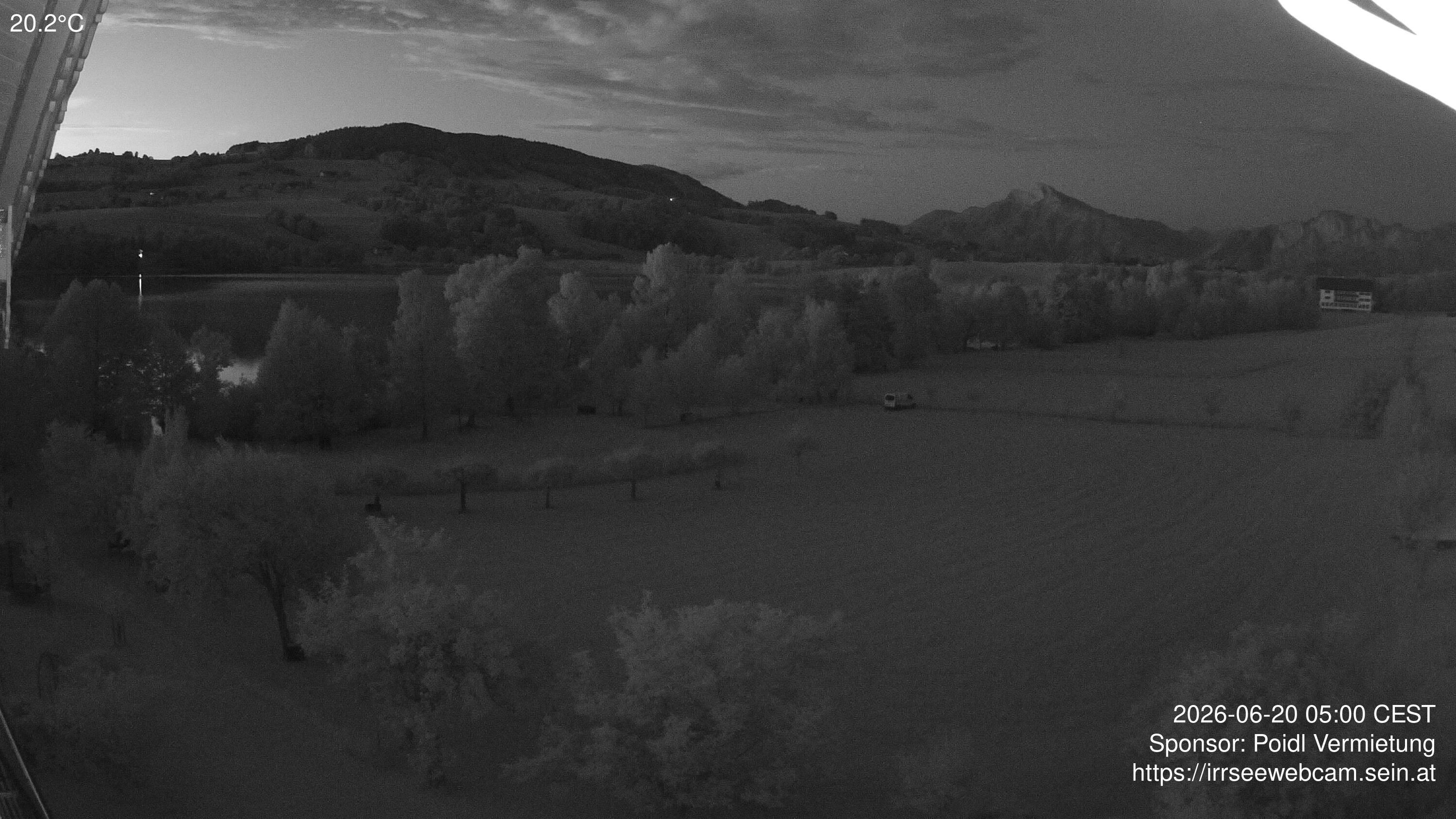 Archiv Foto Irrsee Oberösterreich: Webcam Westufer
