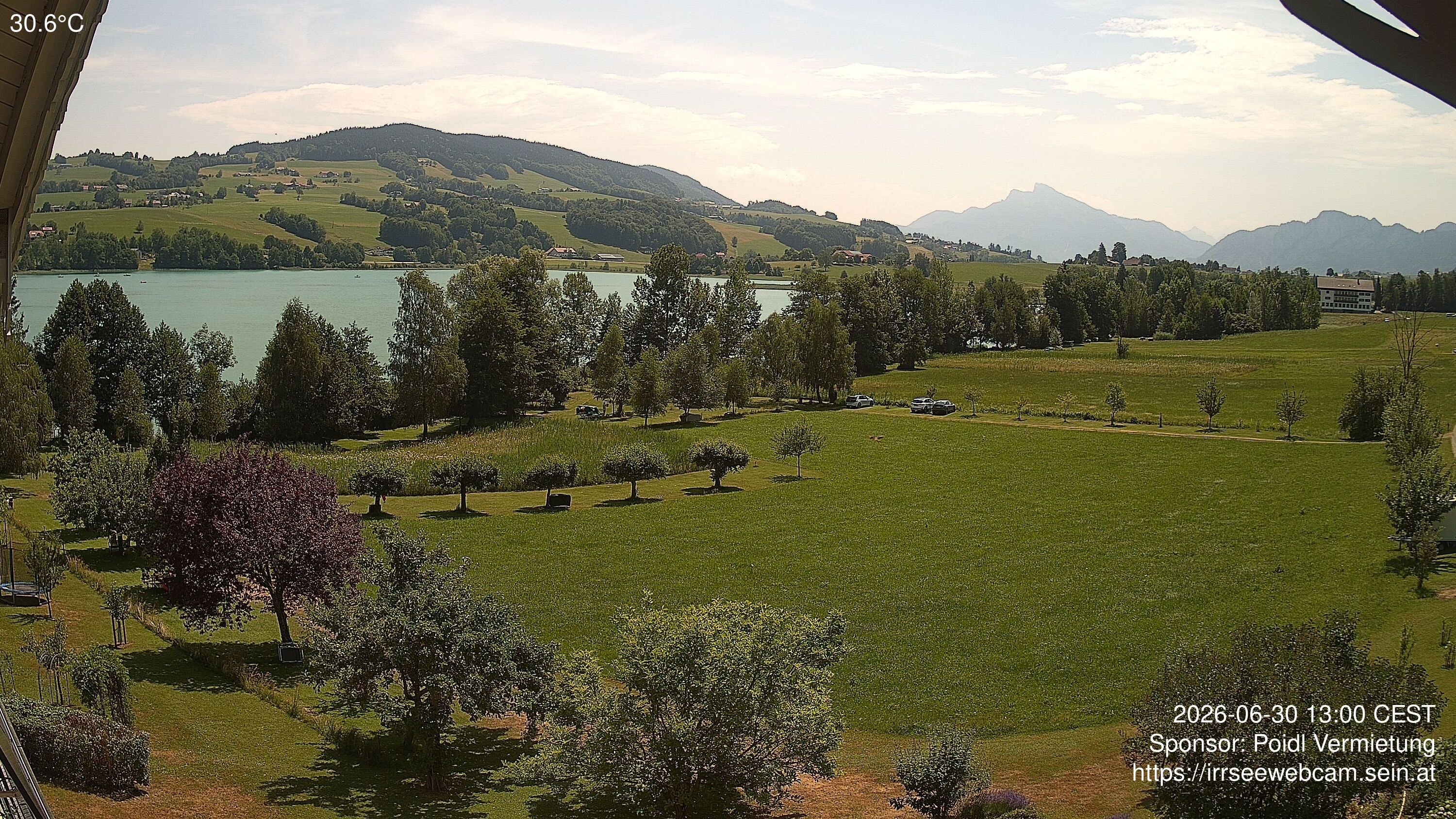 Archiv Foto Irrsee Oberösterreich: Webcam Westufer