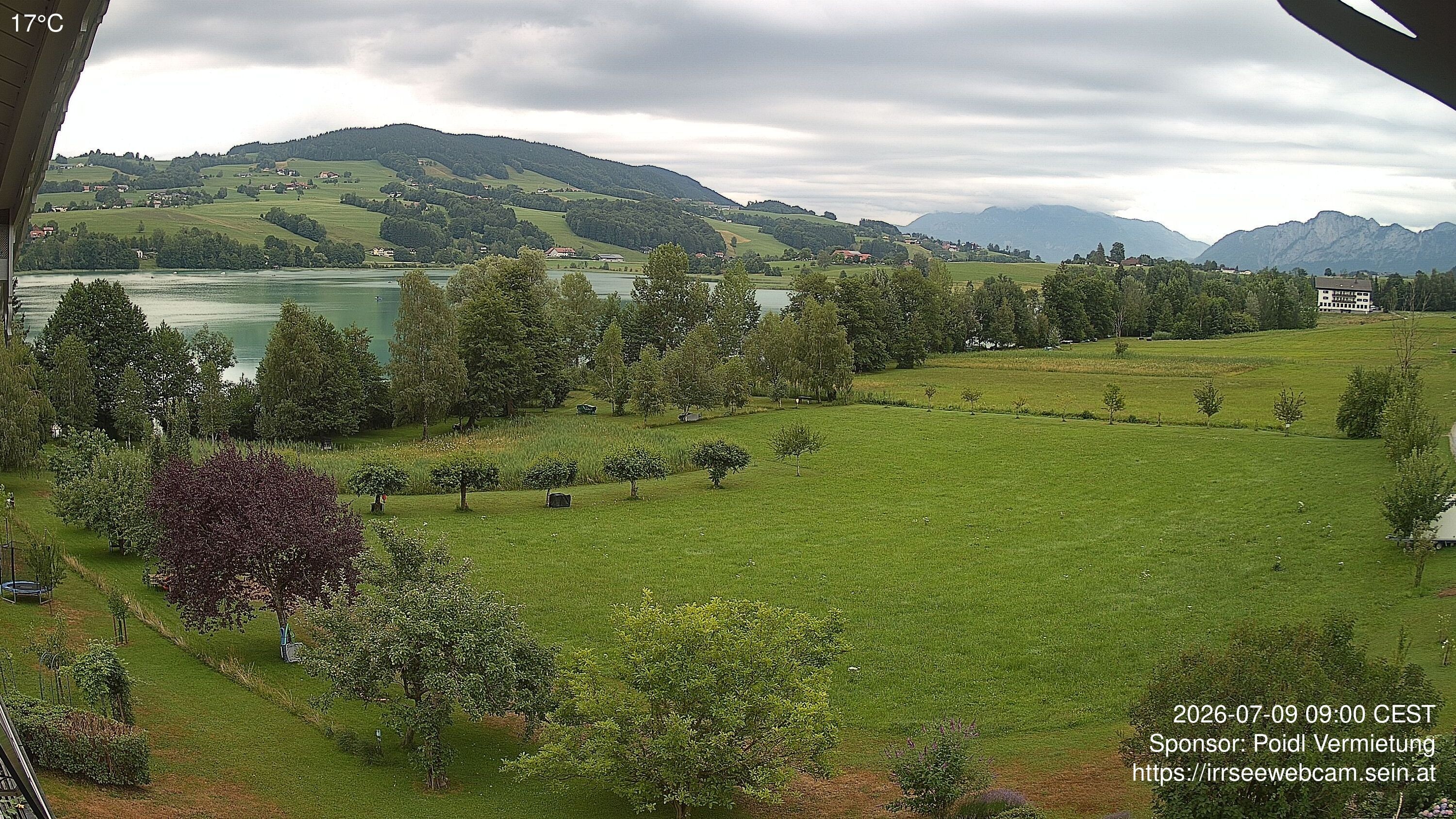 Archiv Foto Irrsee Oberösterreich: Webcam Westufer