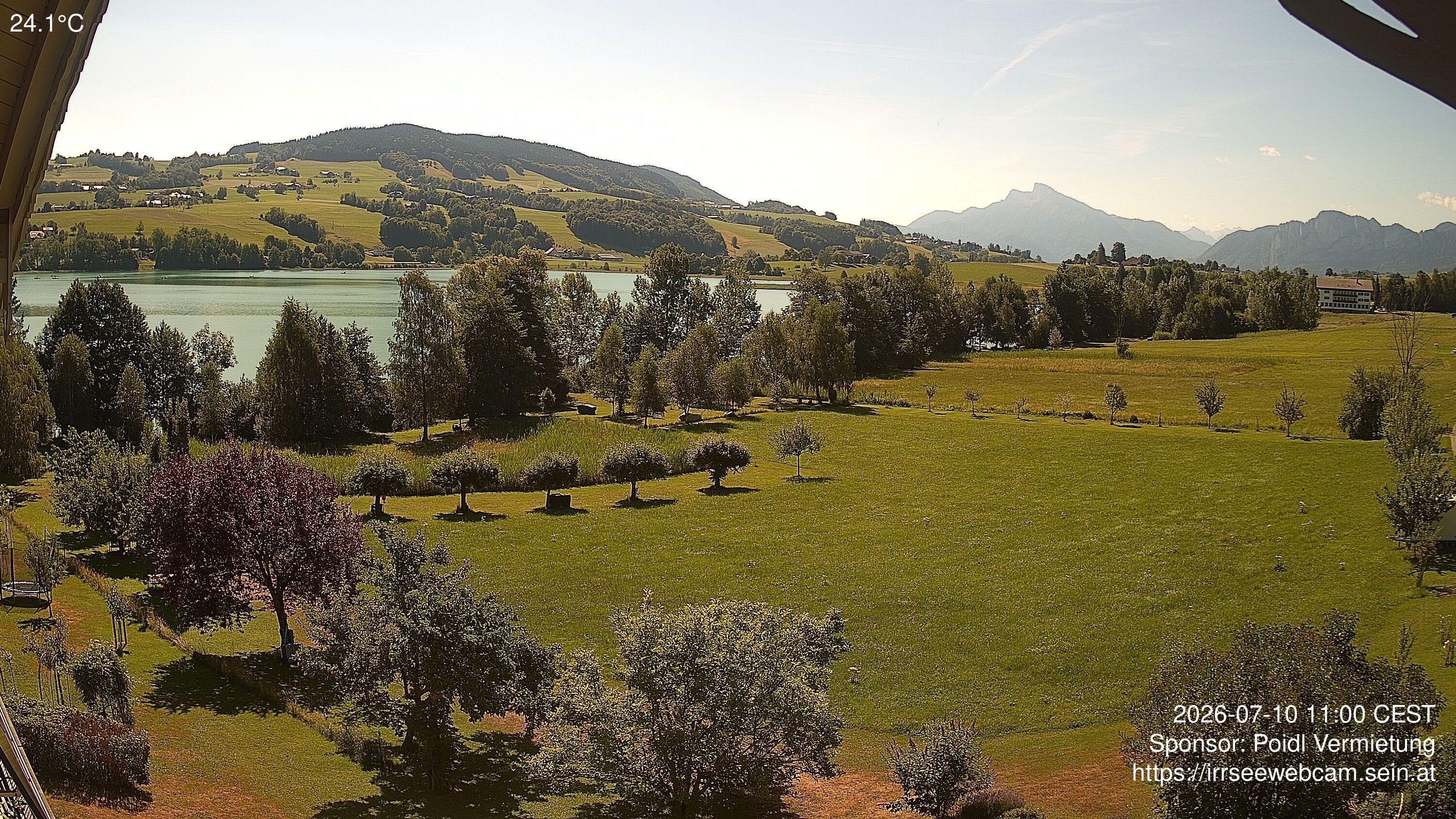 Archiv Foto Irrsee Oberösterreich: Webcam Westufer