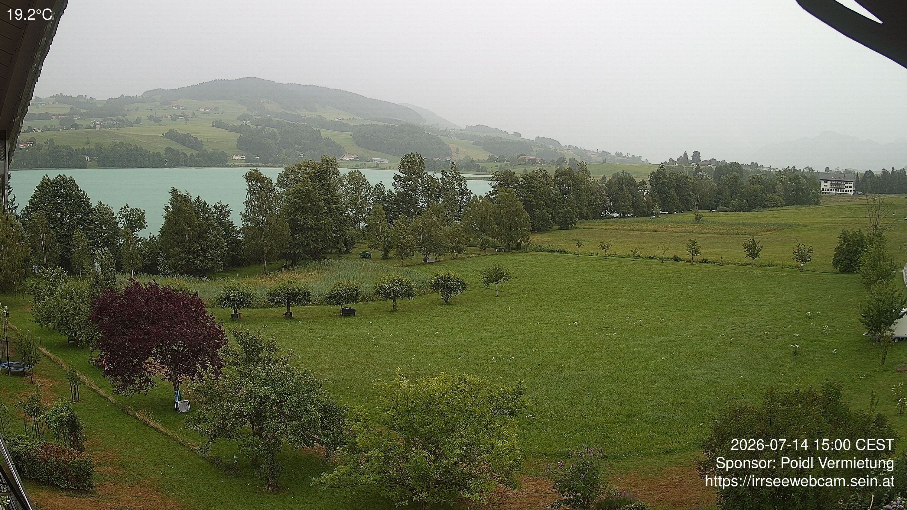 Archiv Foto Irrsee Oberösterreich: Webcam Westufer