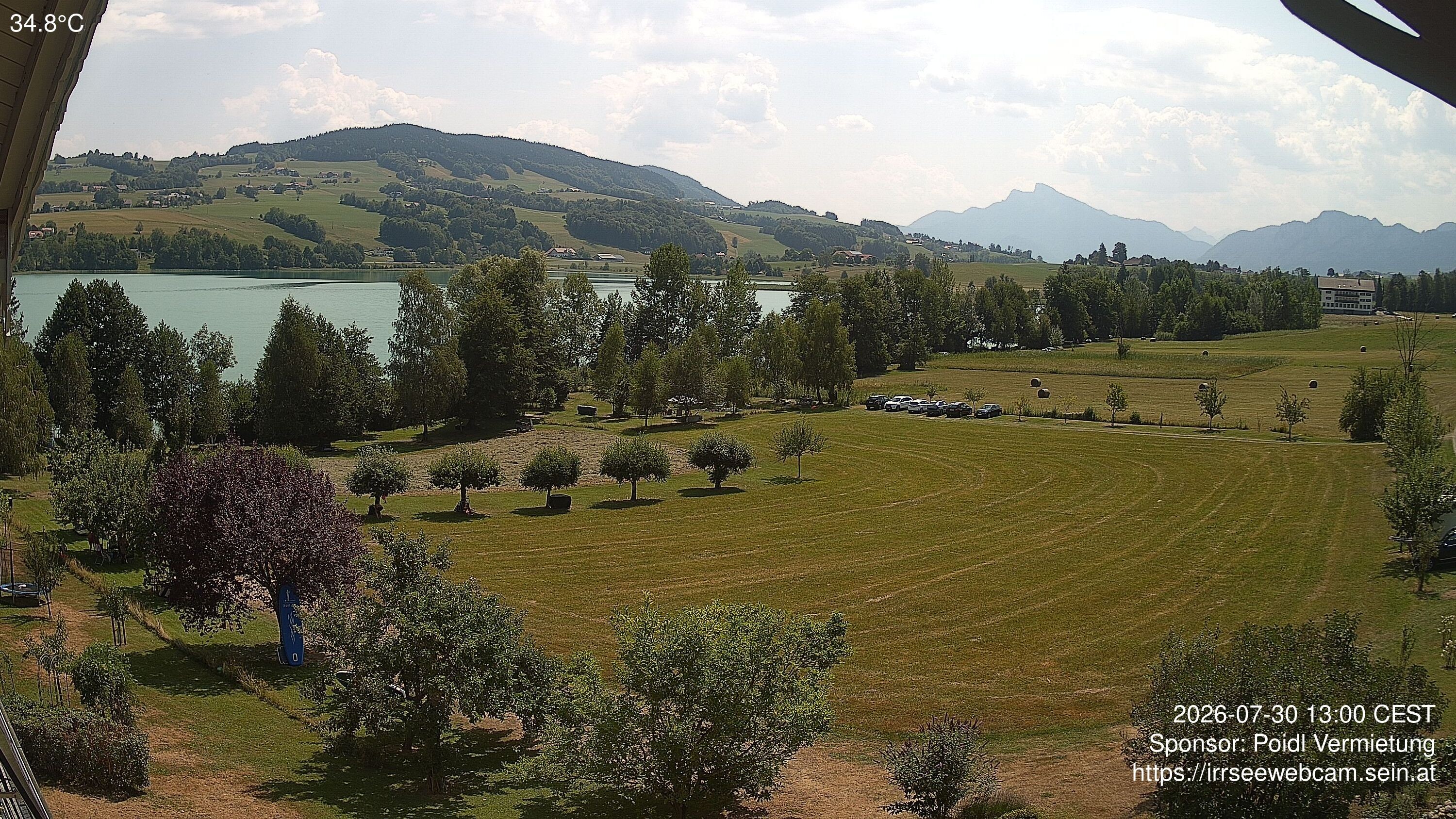 Archiv Foto Irrsee Oberösterreich: Webcam Westufer