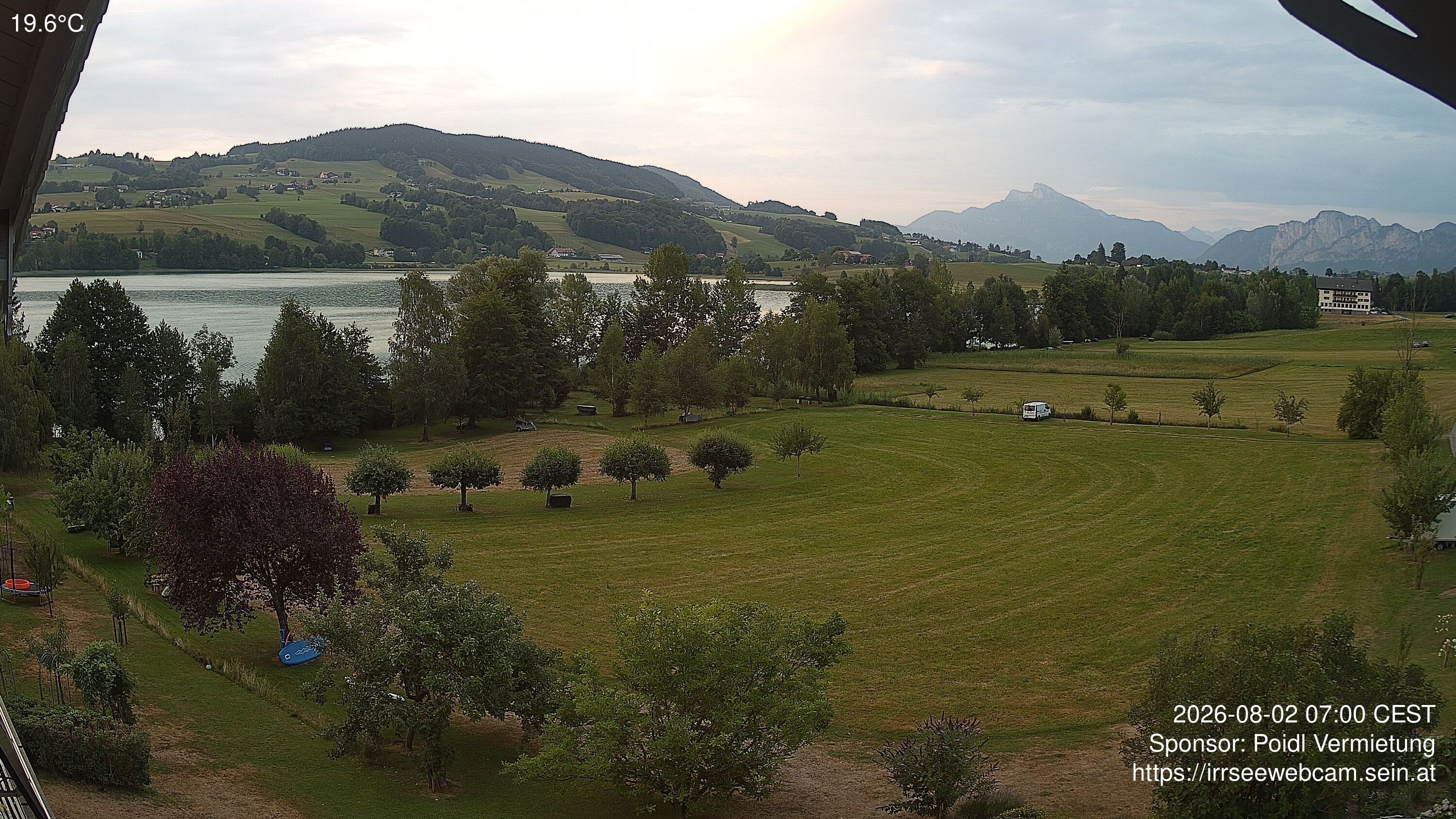Archiv Foto Irrsee Oberösterreich: Webcam Westufer